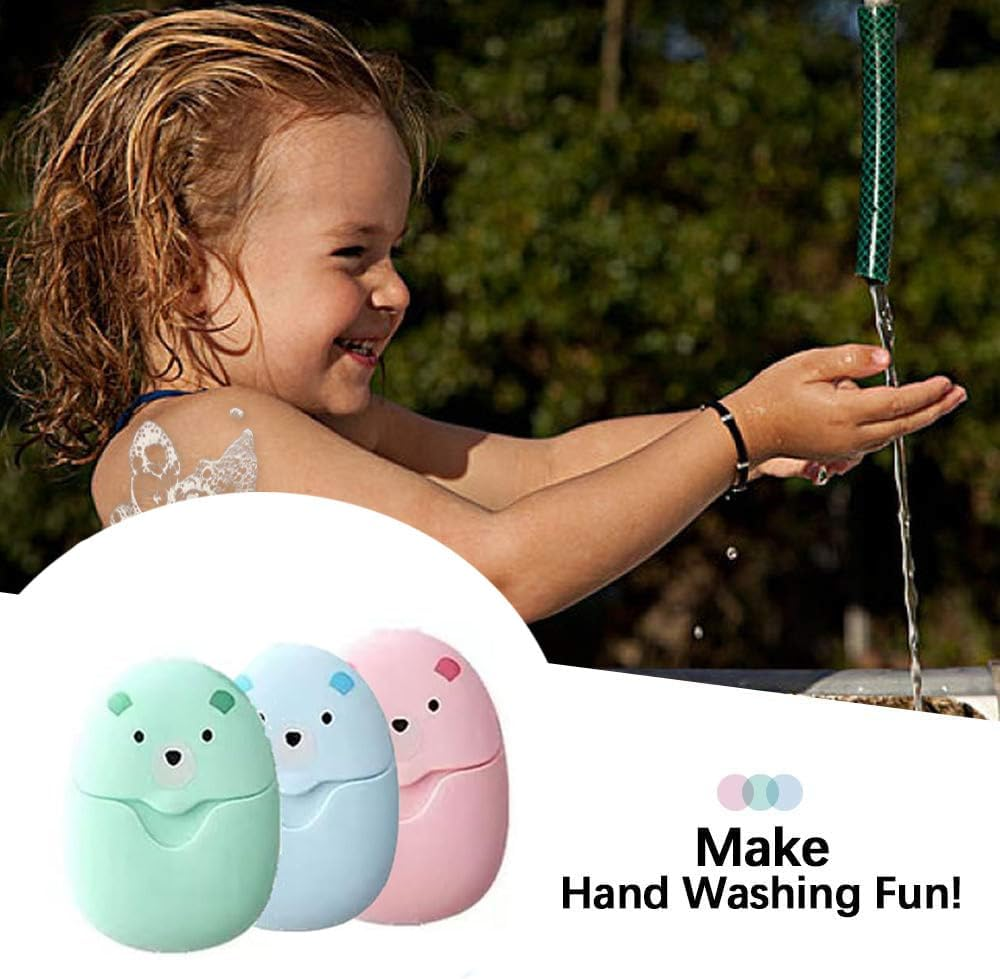 Portable Travel Soap Paper Sheets, 6 Boxes 300 Sheets Mini Disposable Paper Soap Sheets,Travel Soap Paper Sheets Disposable Soap Paper,Disposable Paper Soap Sheets Hand Washing Bath Scented Paper Soap image number 4