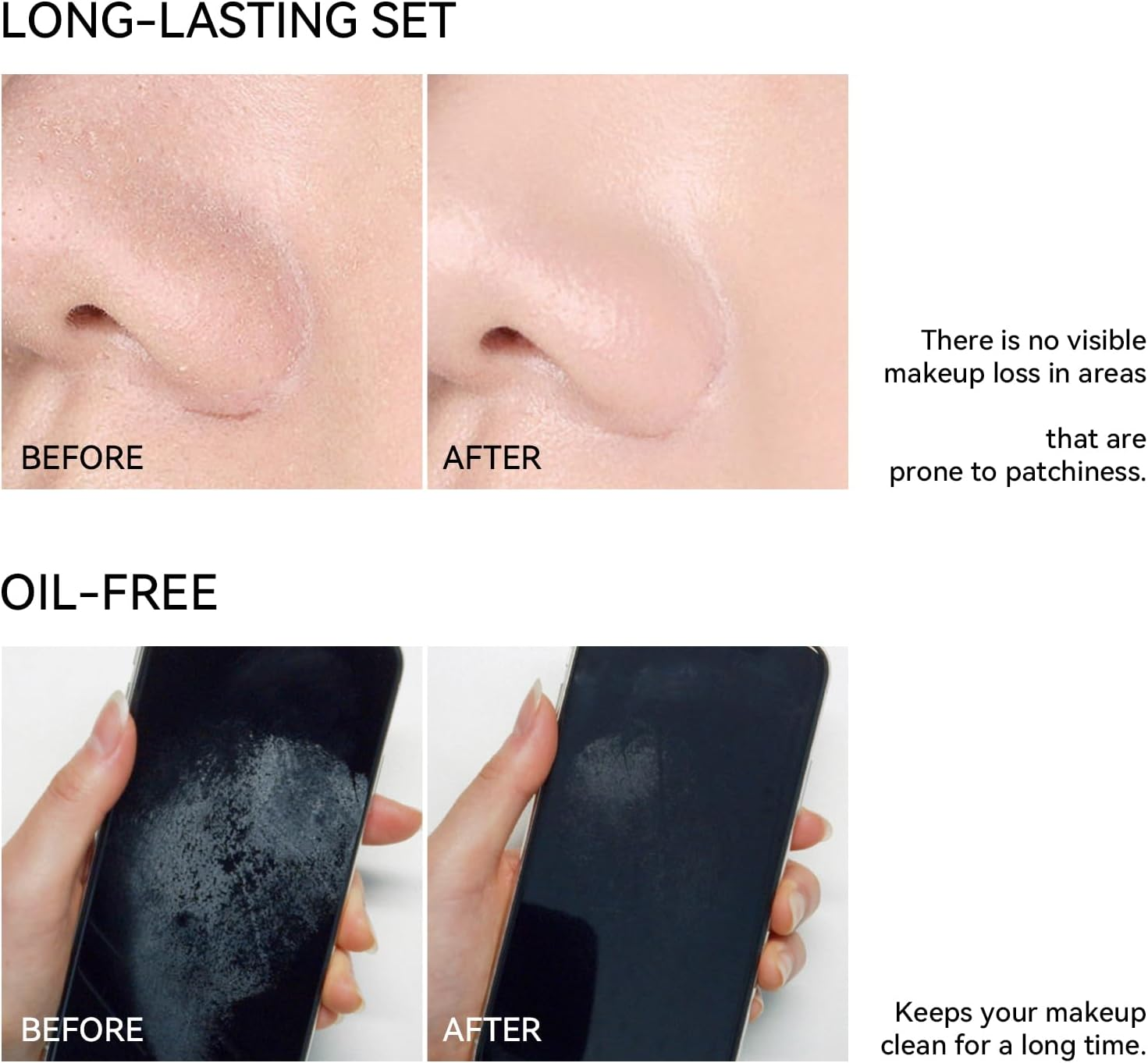 KISSIO Makeup Setting Spray,Long Lasting Setting Mist for 16HR Makeup Wear,Lightweight,Hydrating and Soothing,Fine Mist,Natural Finish for All Skin Type,80 Ml