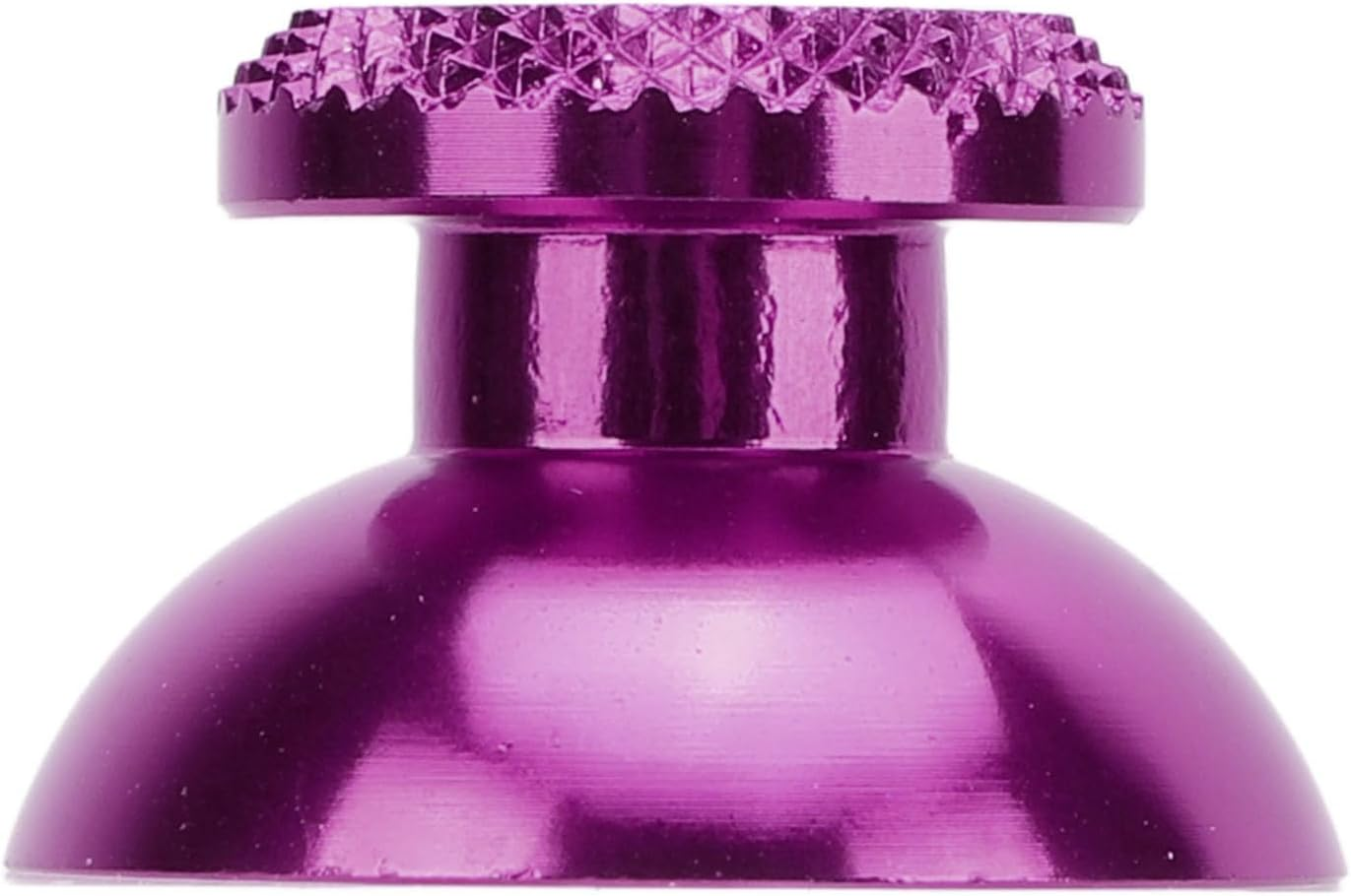 Thumbsticks for PS5 Controller, 2Pcs Metal Thumb Grip Replacement for Handheld Game Console, Aluminum Alloy Analog Thumb Sticks Accessories (Purple) - Purple image number 3