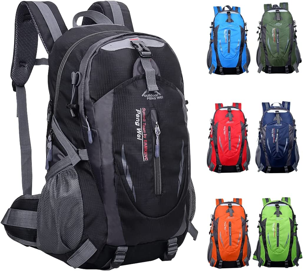 Hiking Backpack 40L Large Waterproof Hiking Camping Bag Travel Backpack Outdoor Luggage Rucksack image number 5