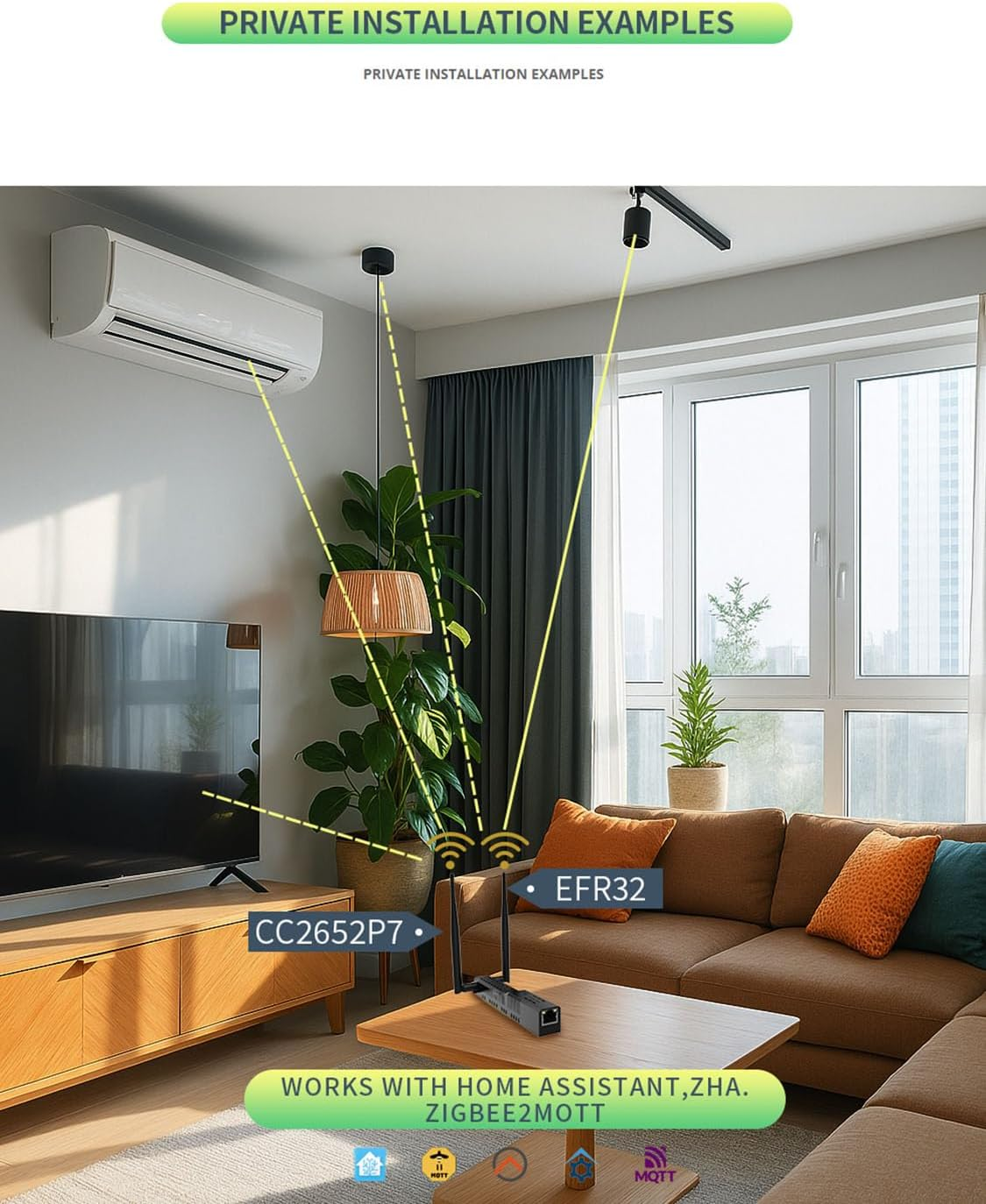 SMLIGHT SLZB-MR1 Zigbee 3.0 to Ethernet, USB and Wifi Gateway Coordinator with Poe, Universal Gateway for Home Assistant/Zigbee2Mqtt/Zha, Zigbee 3.0 Wireless USB Adapter image number 1