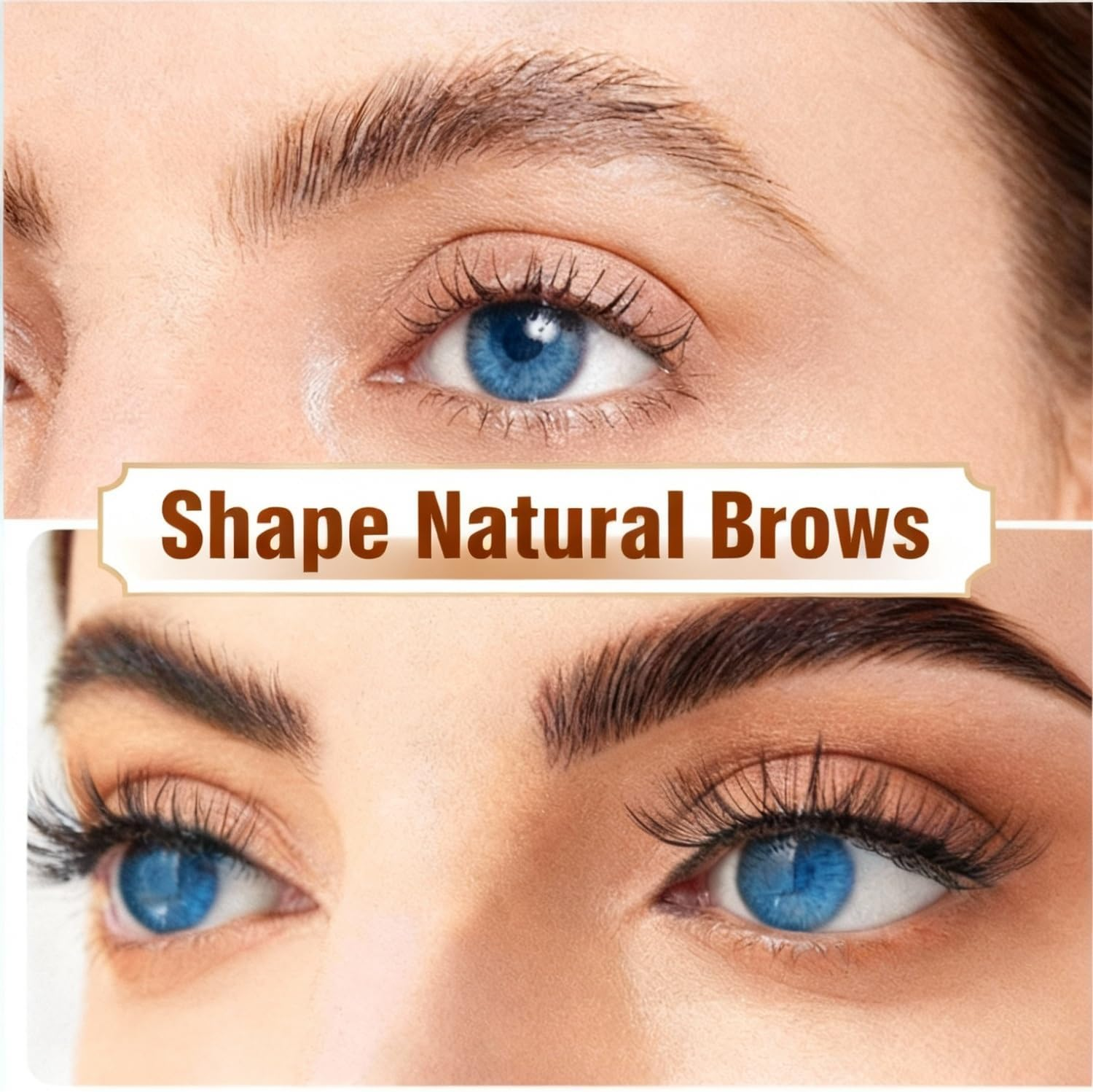 BOROLA 2PCS Dual-Ended Eyebrow Pencil - Waterproof Sweat-Proof Triangular Retractable Tip & Spoolie Brush, All-In-One Brow Pencils for Makeup Effect, Natural, Long-Lasting Brows(Gray Brown+Dark Brown) image number 3