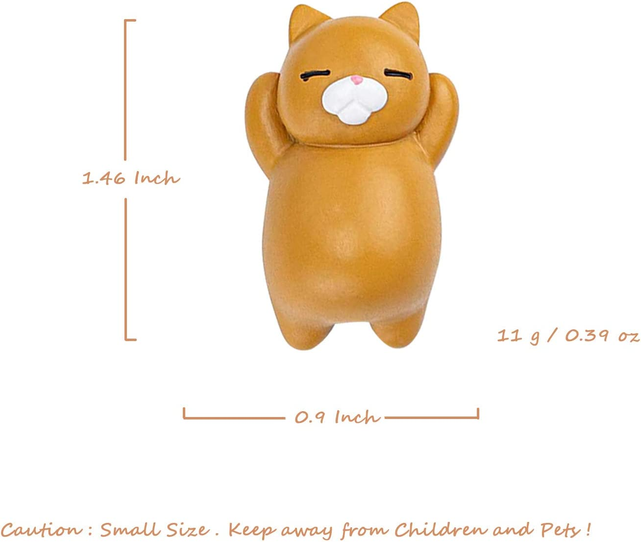 Fun Cat Refrigerator Magnets for Whiteboard, Office, Photos, Notes, Decorative Fridge Magnets image number 6