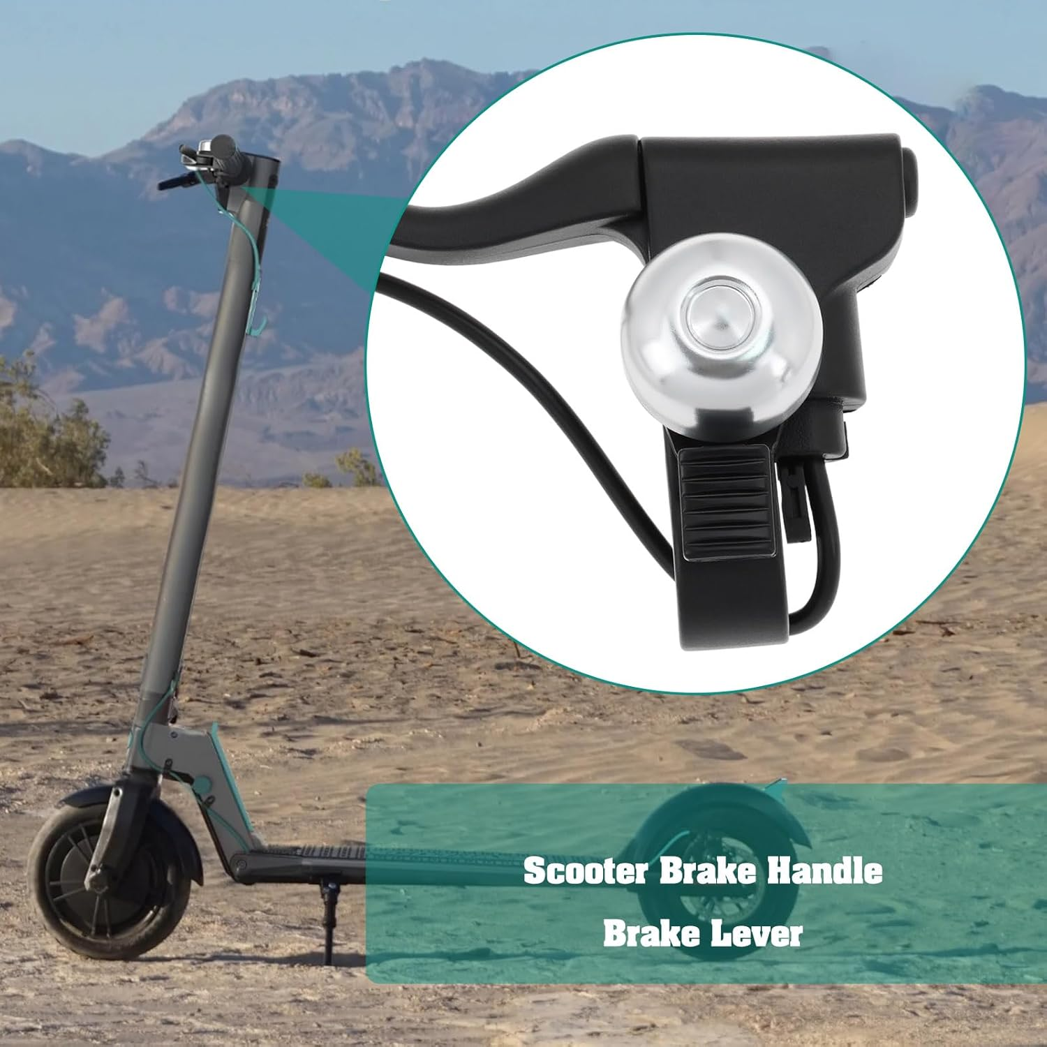 Scooter Brake Handle Brake Lever Compatible with GOTRAX GXL V2 Electric Scooter Left Brake Lever Handbrake image number 6