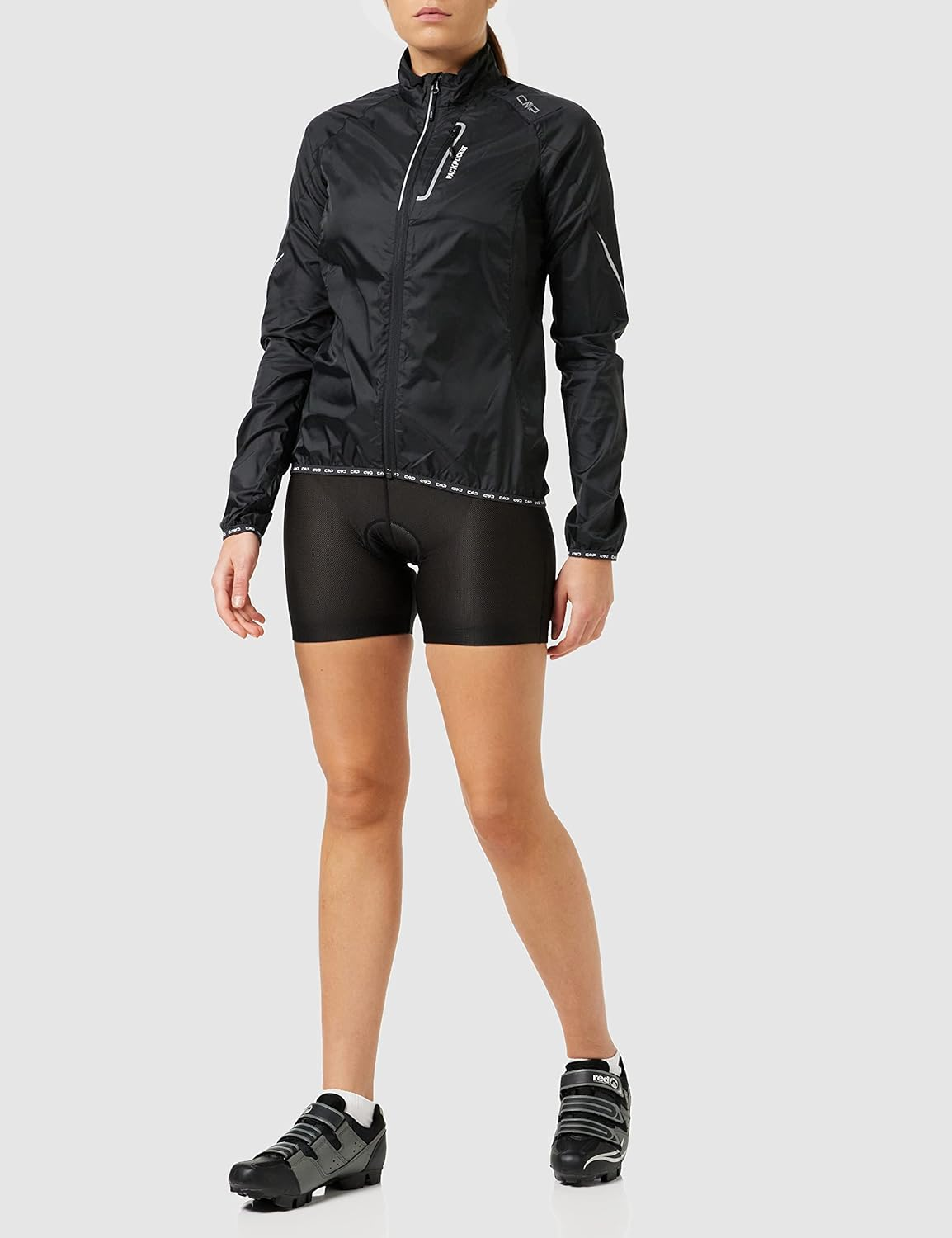 CMP Women'S Bike Jacket, Windproof Jacket, Womens, Jacket, 3C46776T image number 2