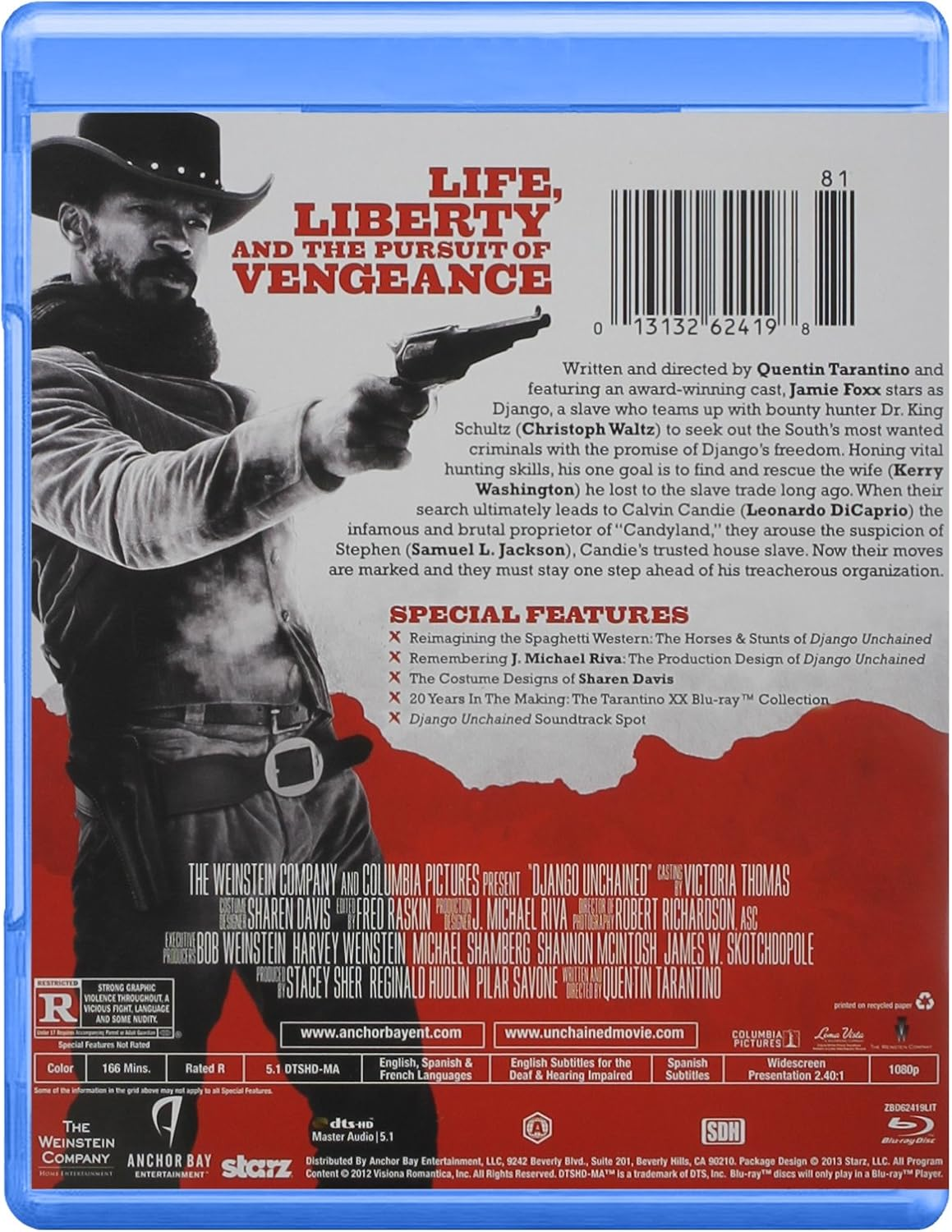 Django Unchained [Blu-Ray] image number 1