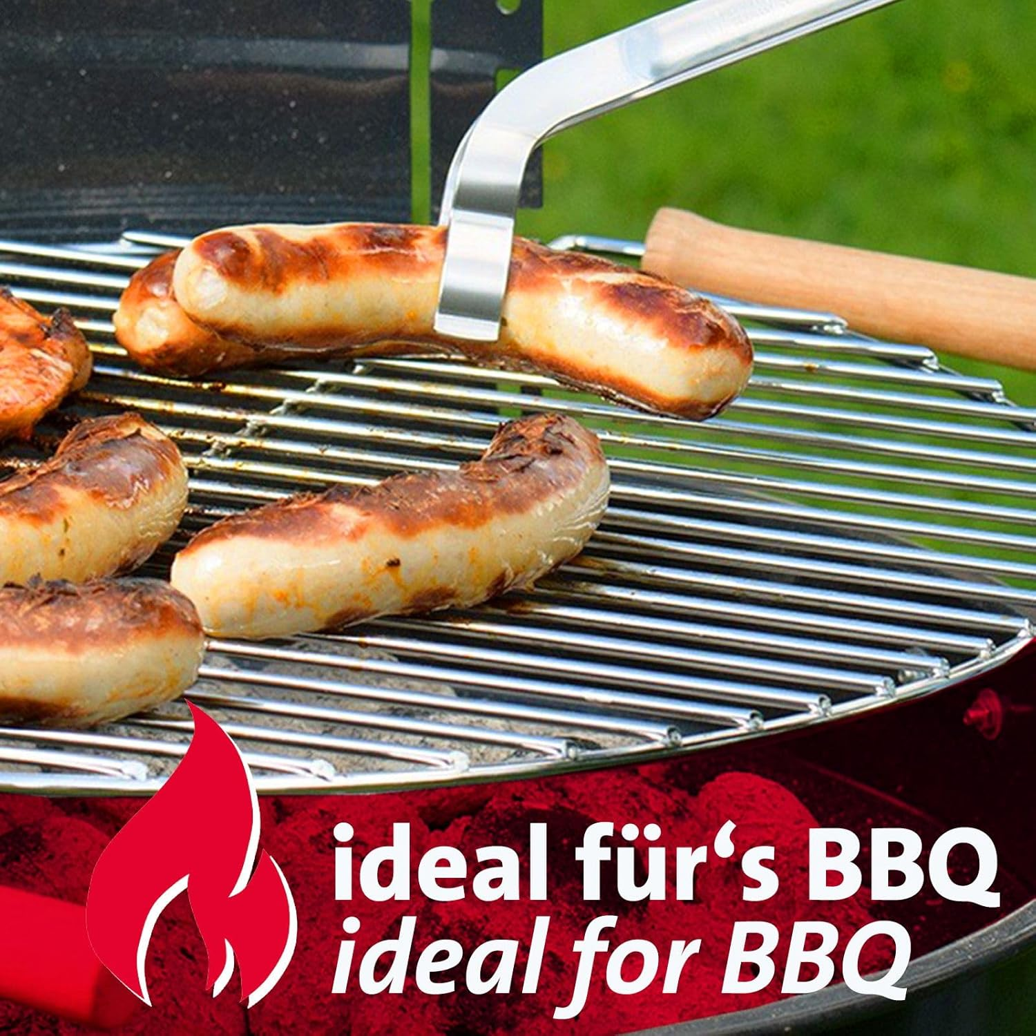 Westmark 4004094127472 Barbecue Tongs, Silver, 4004094127472 image number 3