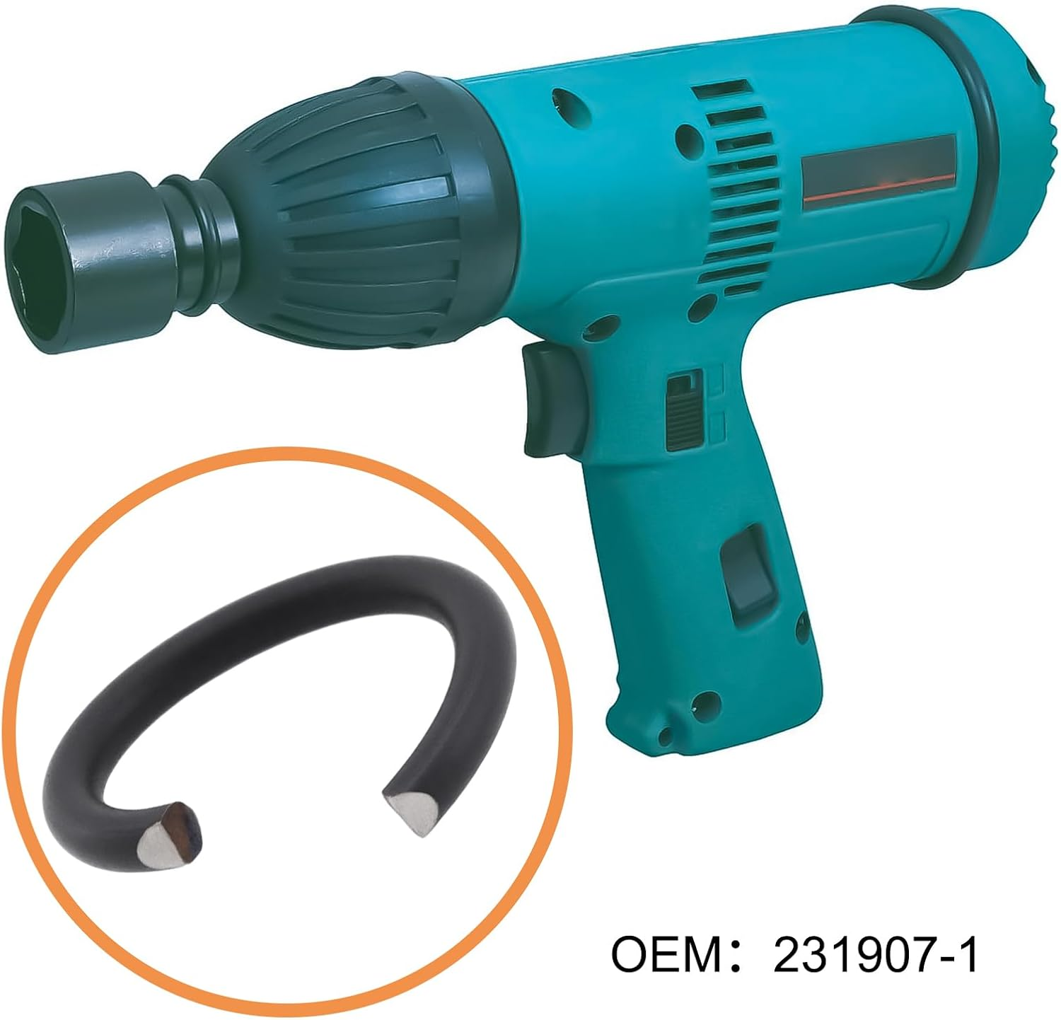 Create Idea 4Pcs Ring Spring 231907-1 Impact Wrench Spring No.10 Compatible with Makita DTW1002 DTW450 DTW300 DTW285 DTW281 DTW251 TW161 image number 4