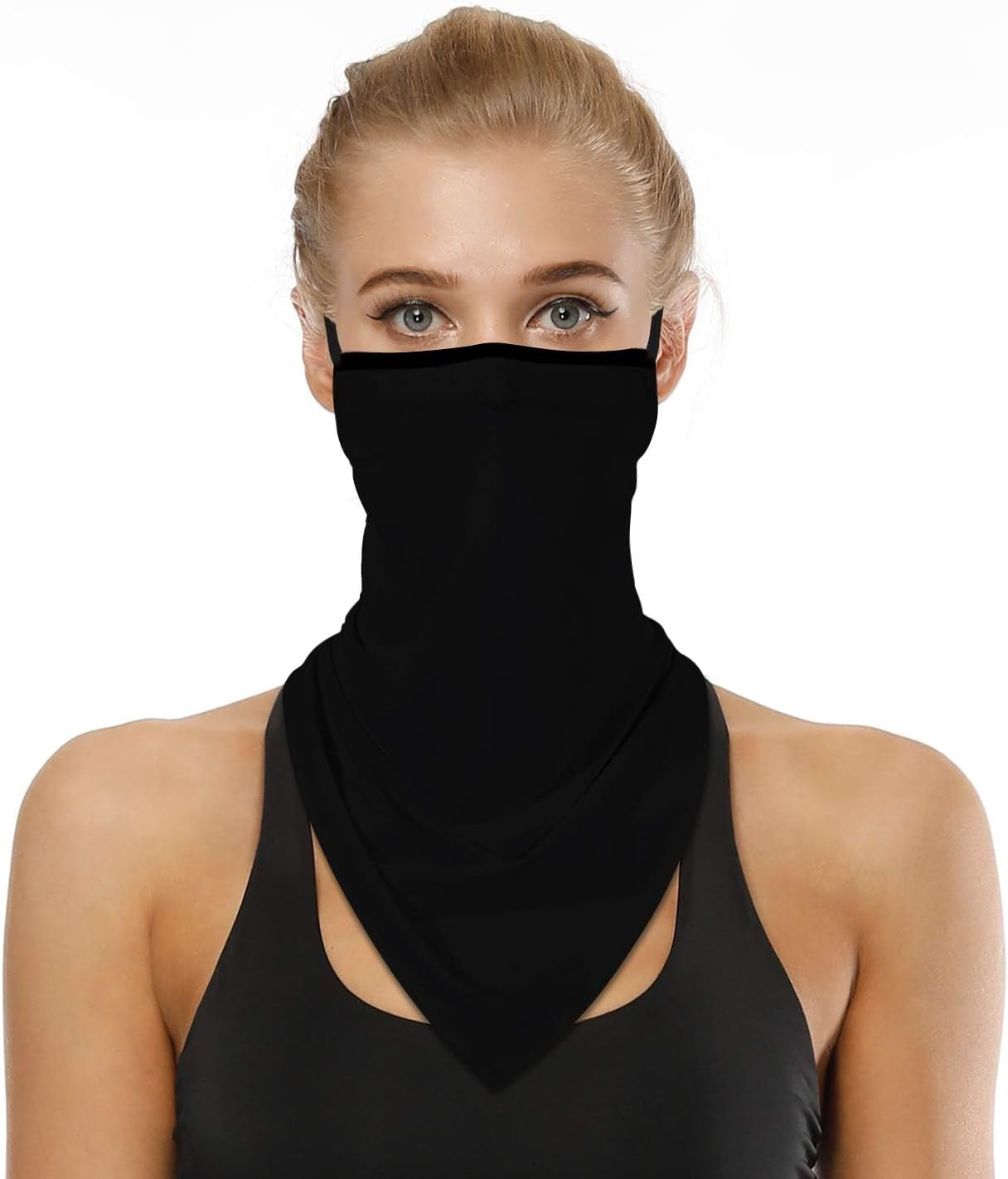 Neck Gaiter Face Mask Covering Bandanas for Men Women Summer UV Face Scarf Mask Cover Facemask Balaclava Headbands image number 2