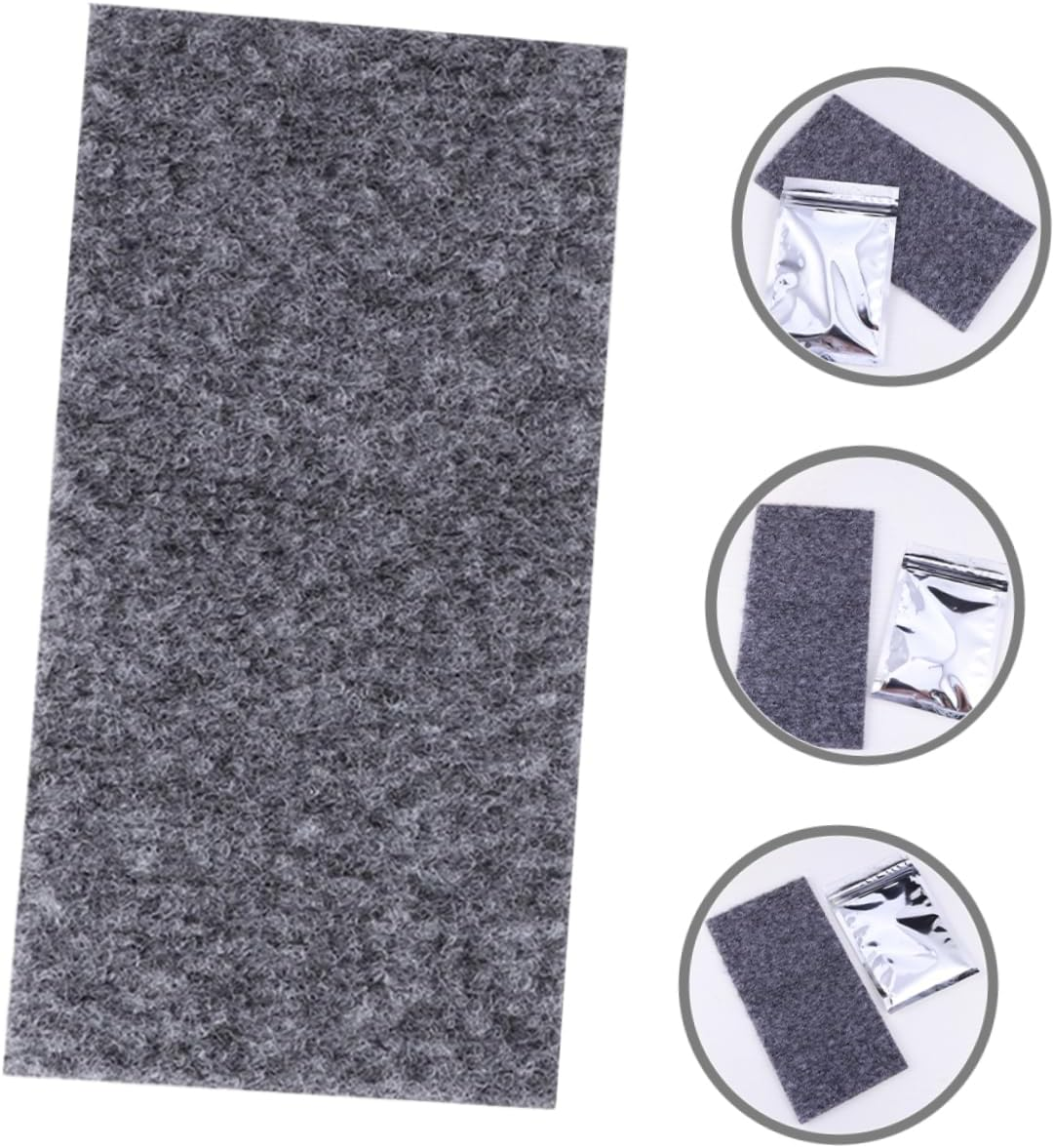 ULTECHNOVO 10Pcs Car Scratch Remover Cloth Nano Sparkle Cloth for Auto Supplies for Car Detailing and Scratch Removal Made of Material image number 2