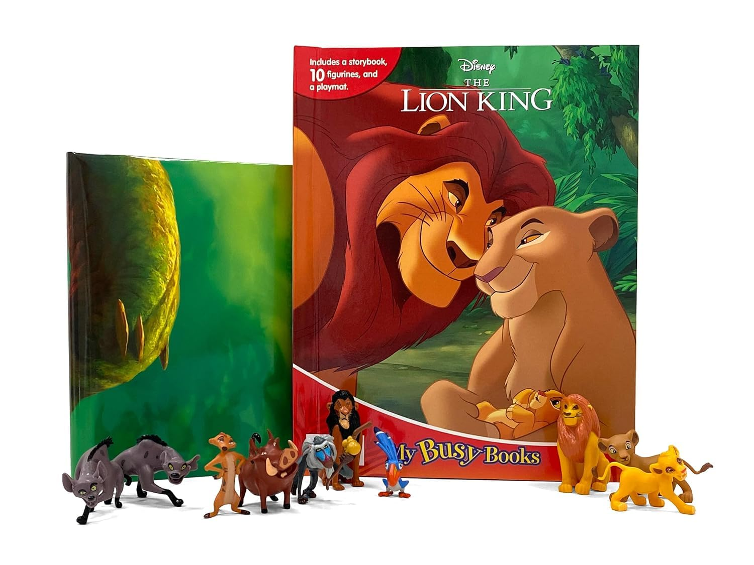 Disney Lion King My Busy Books - Storybook, 10 Figurines, Playmat: with Storybook, 10 Figurines and a Playmat image number 4