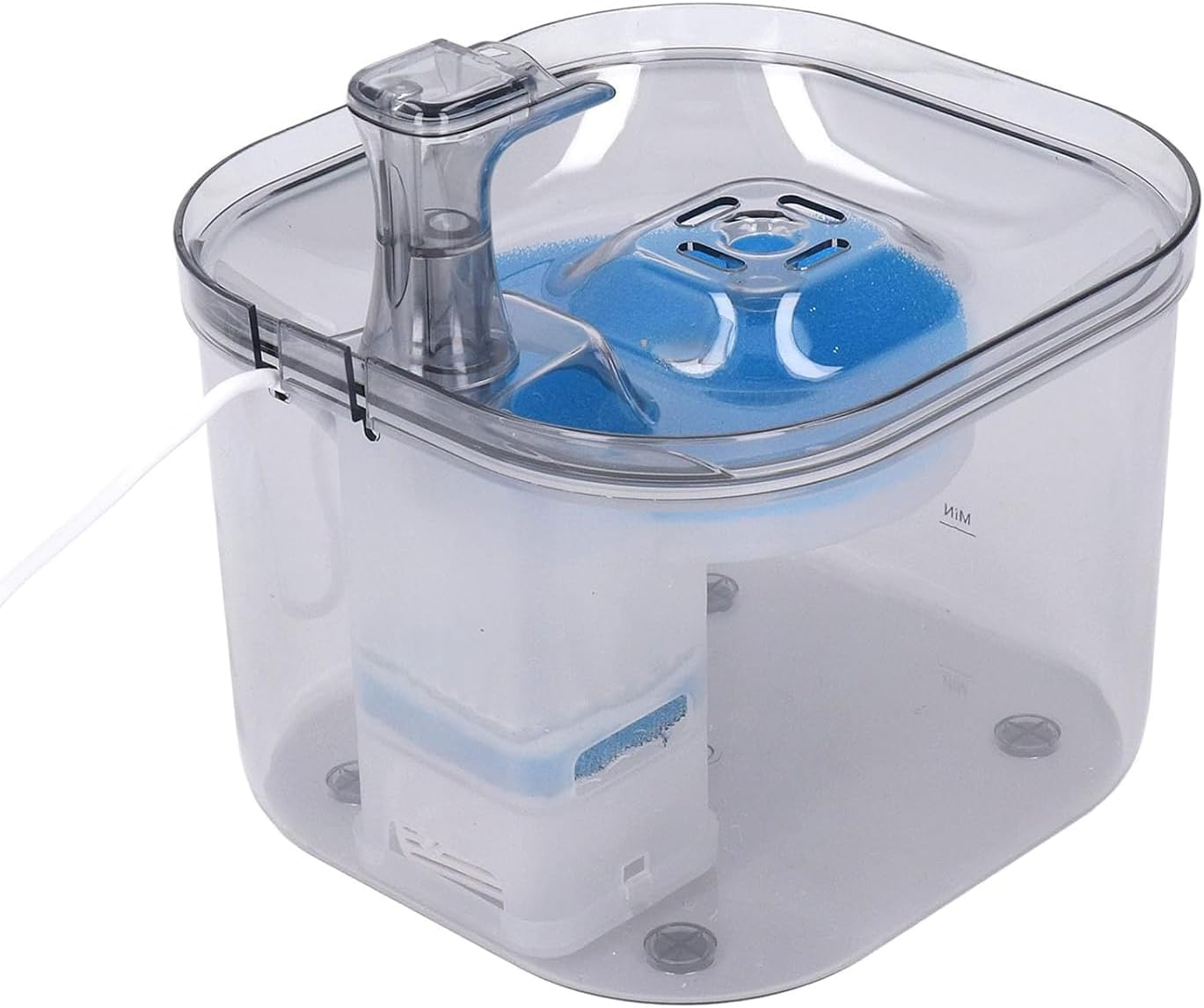 Dog Water Bowl Automatic Pet Water Dispenser Smart Pet Water Fountain Pet Fountain Iltration System Detachable for Dog Pet Fountain for Cats, Dogs Pet Bowl