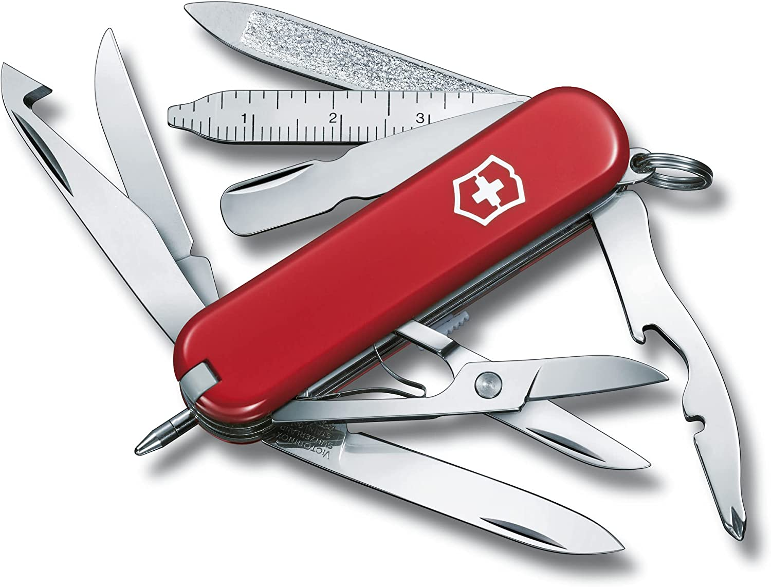 Victorinox Swiss Army Pocket Knife Mini Champ with 18 Functions, Red image number 3