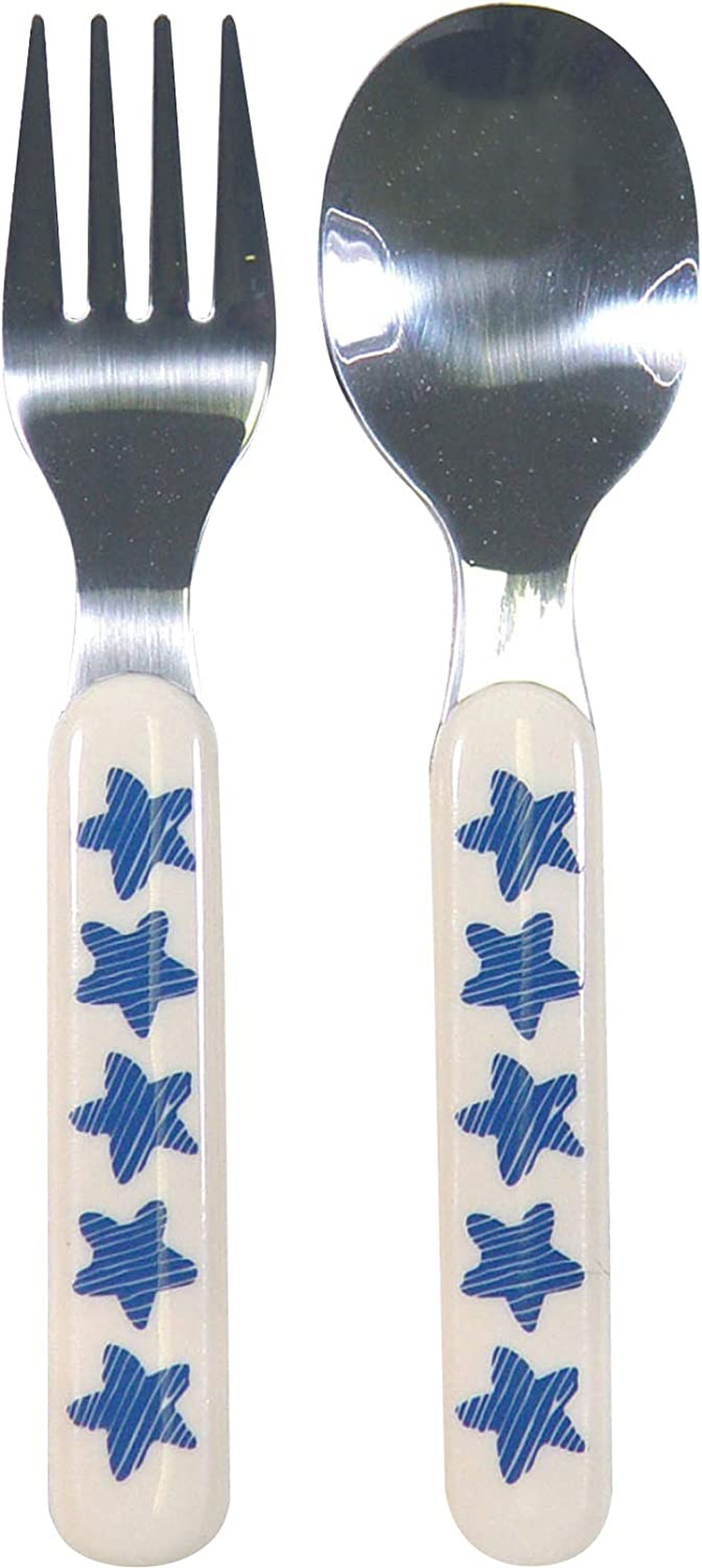 Bunnykins TTAT/B08D Spoon and Fork, Shining Stars Design image number 3