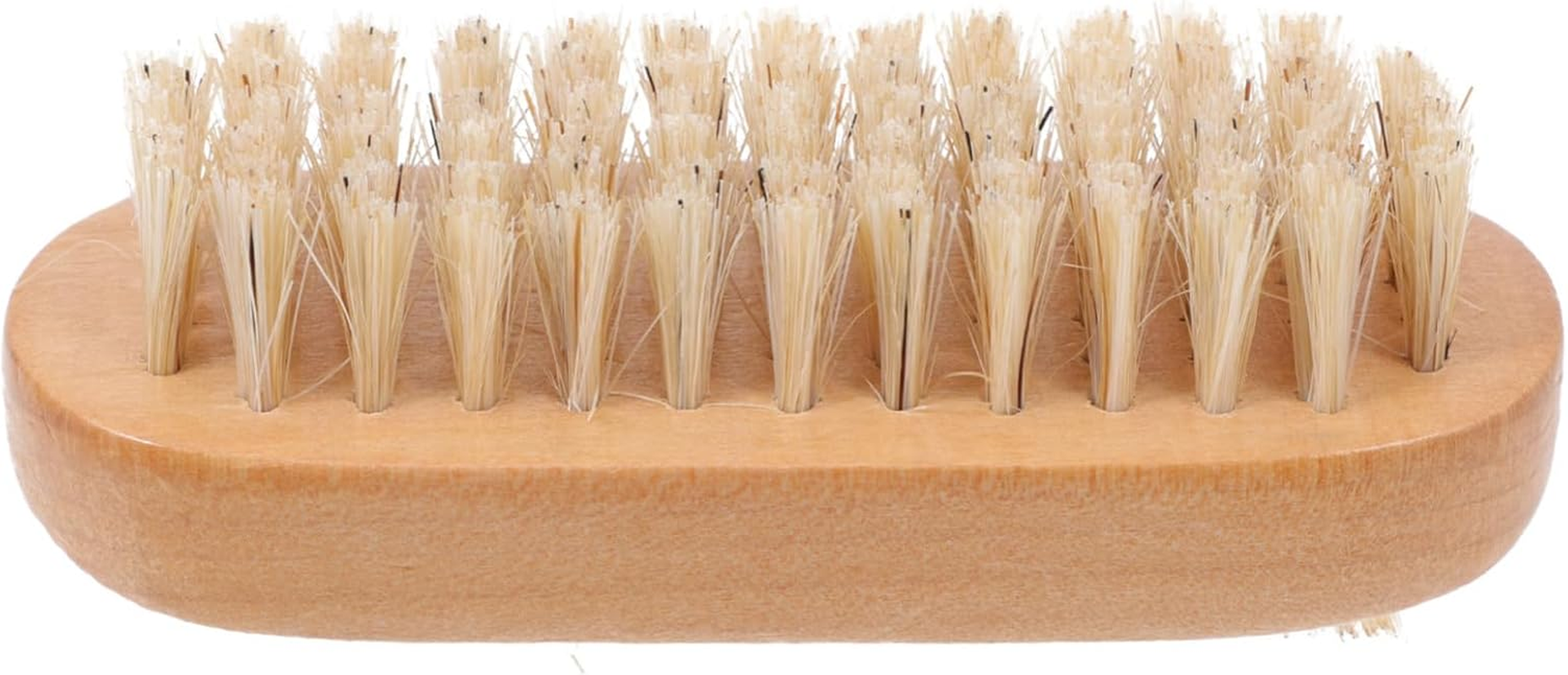 Wooden Bristle Nail Brush Fingernail Brush for Manicure Nail Dust Cleaning Suitable for Home and Salon Use image number 3