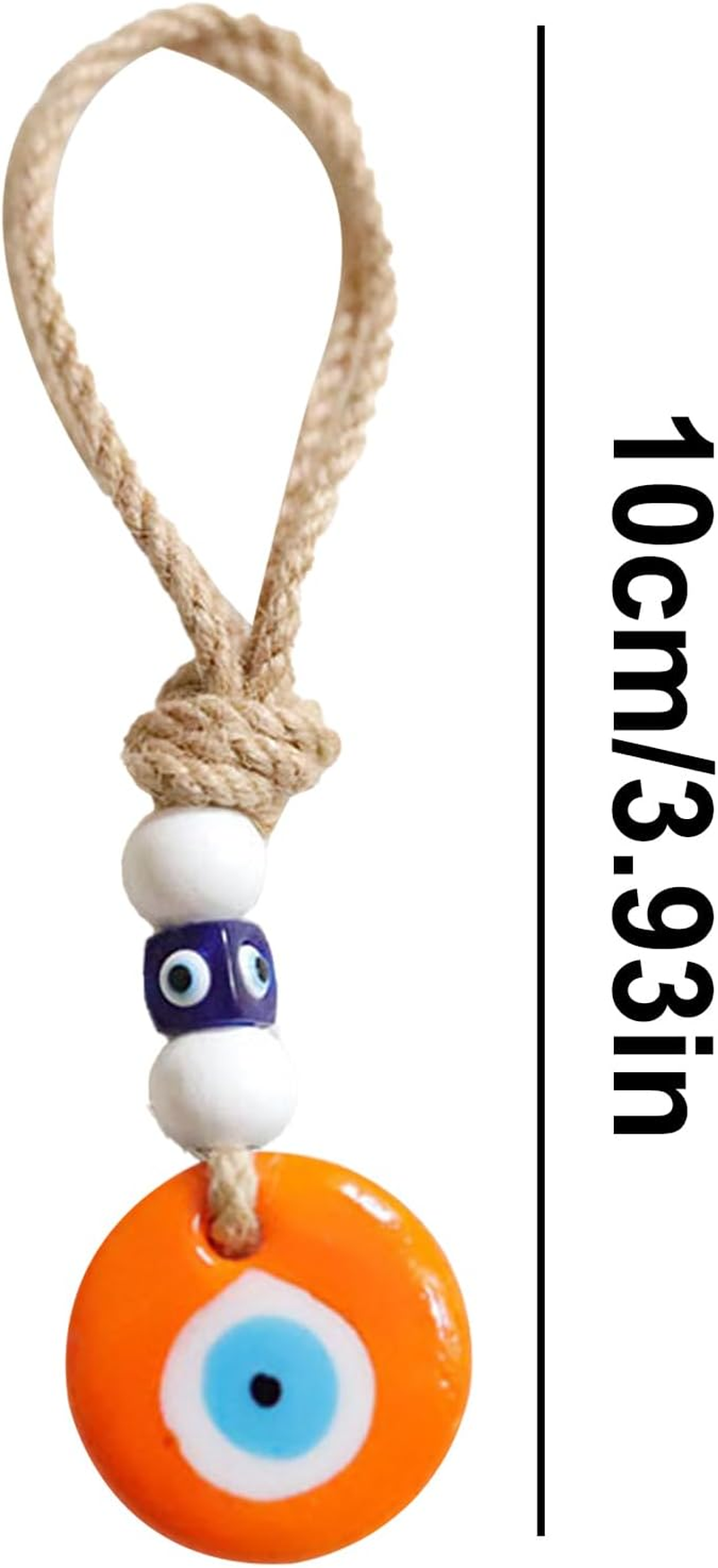 Evil Eye Ornament, Car Evil Eye Charm Car Decoration, Rear View Car Ornament, Evil Eye Charm Car, Evil Eye Car Ornament for Car, Rear View, Window, Door, Balcony