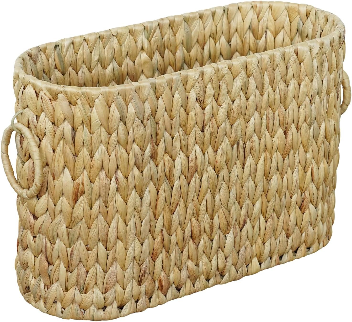 Coeusy Toilet Paper Basket,Boho Decorative Toilet Paper Storage,Large Wicker Basket for Bathroom Storage,Free Standing
