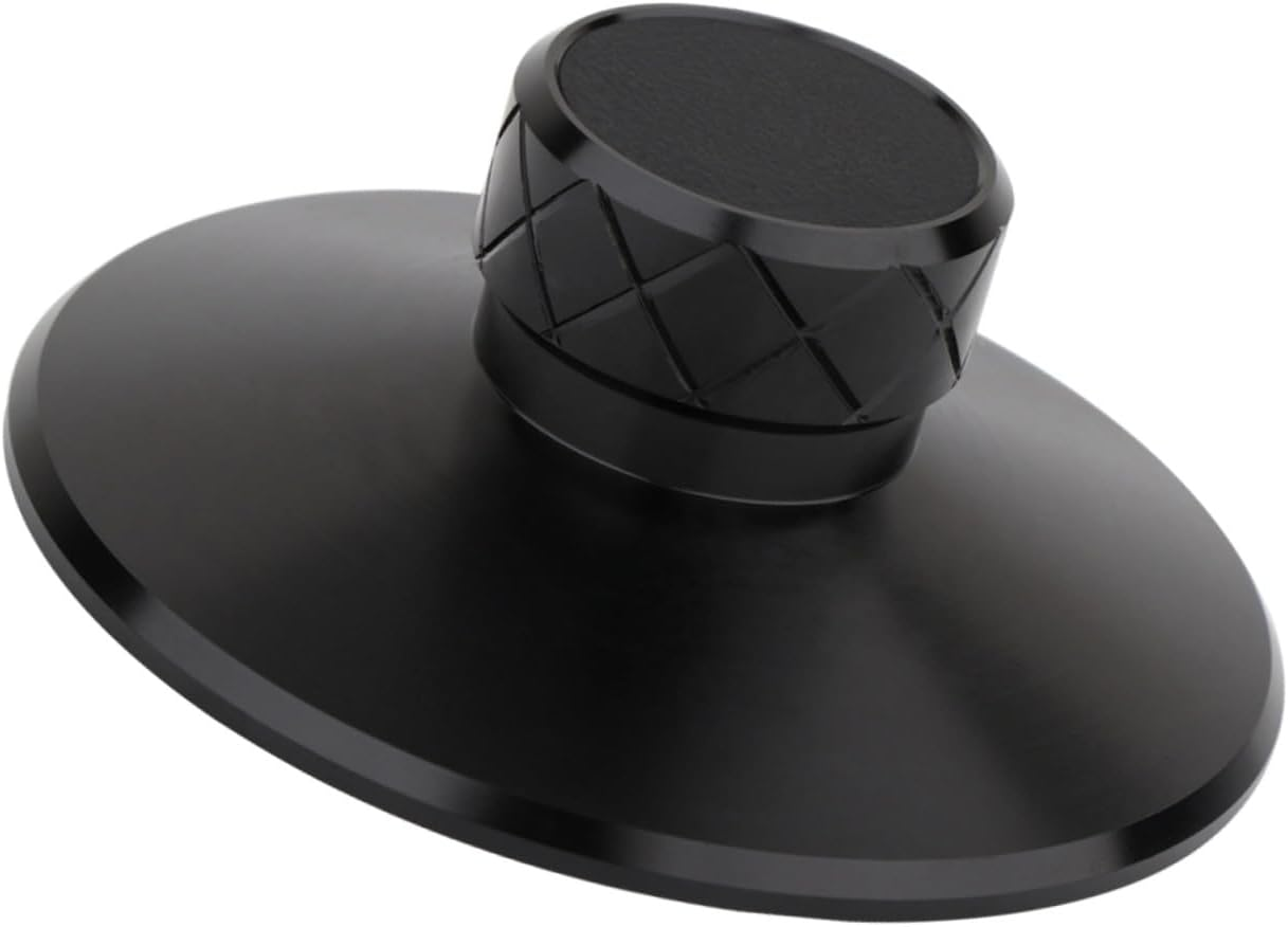 Vinyl Record Stabilizer Record Weight Clamp for Turntable Aluminum Magnesium Alloy Disc Stabilizer to Enhance on Home Audio Setup image number 5