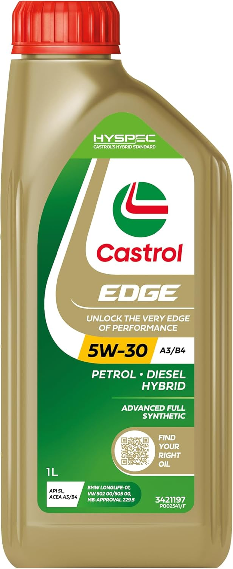 Castrol Edge 5W-30 A3/B4 Engine Oil 5 Litre image number 3