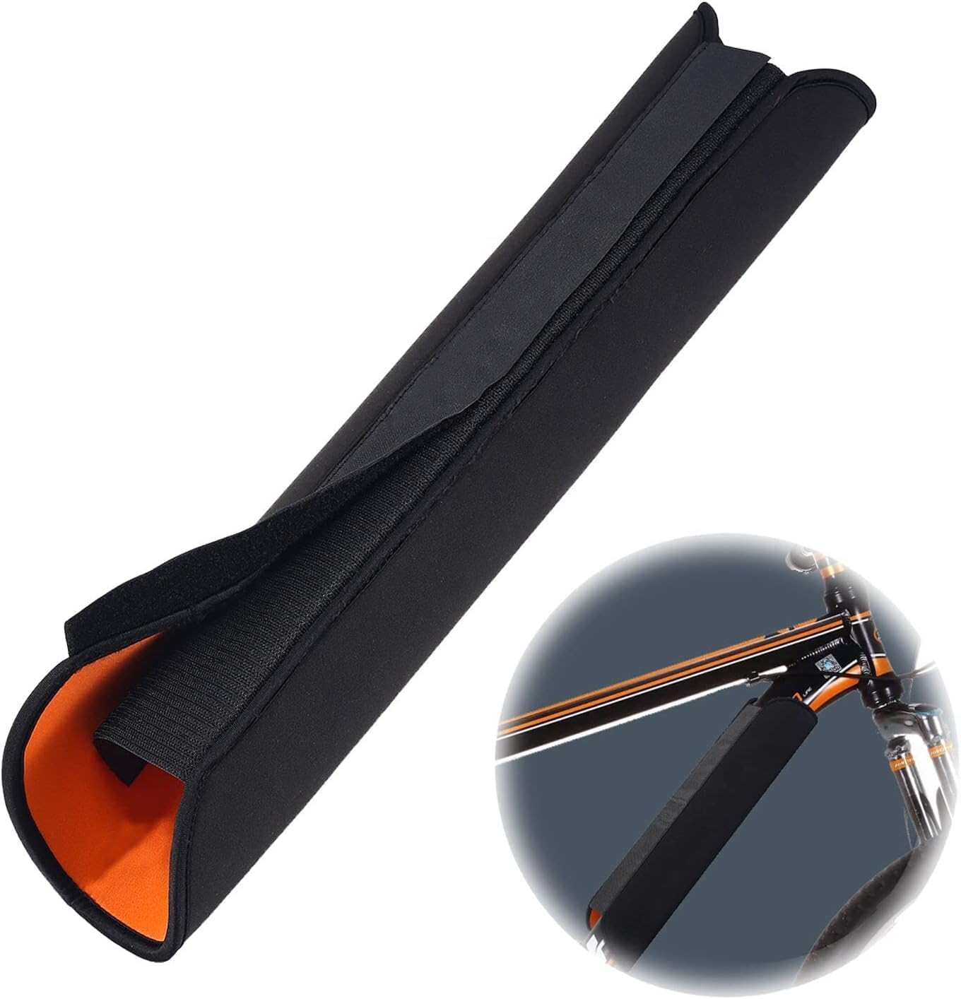 Kuskins E-Bike Battery Protective Cover, Ebike Battery Cover 29-42 Cm, Black, Waterproof, Dustproof, Neoprene image number 1