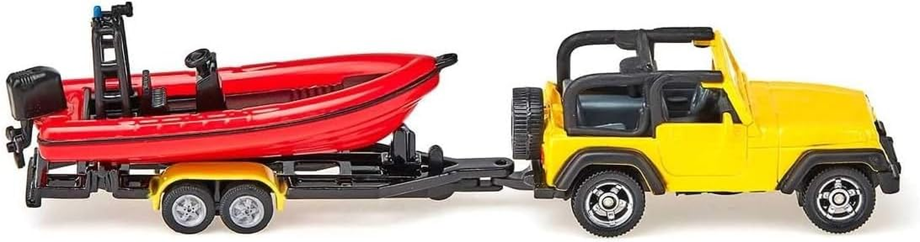 Siku - Jeep with Boat