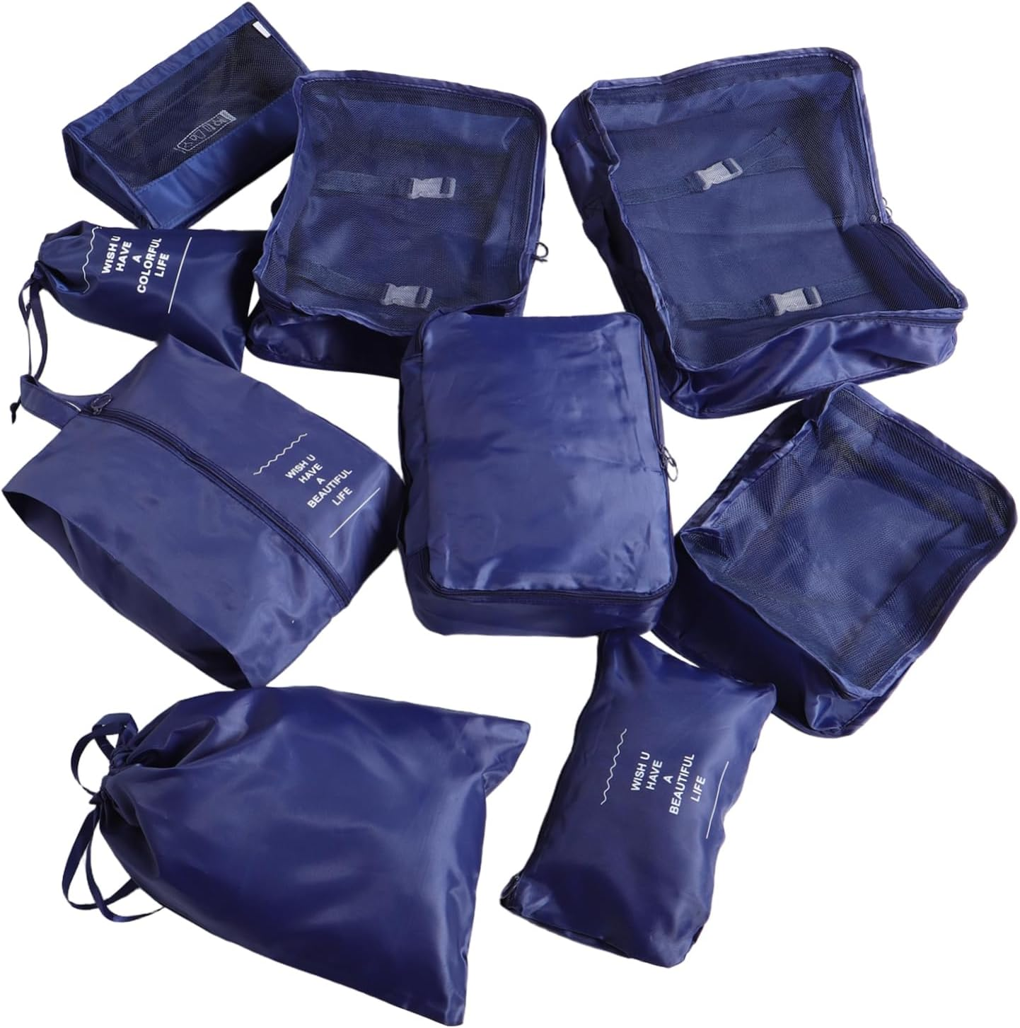 GAROZATION Luggage Packing Cubes Garment Bag Organizer Travel Storage Bag for Suitcases image number 6