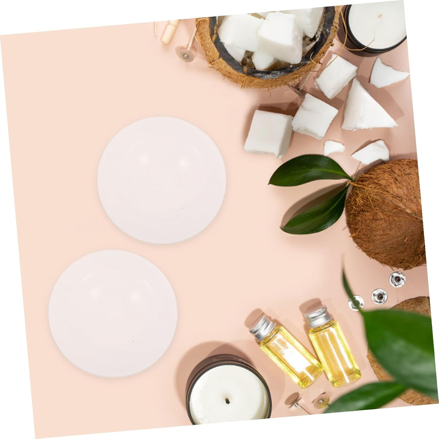 LIFKOME 3Pcs 4-Inch Glass Warmer Dish Essential Oil Heating Plate Wax Melt Burner Replacement Tray Smooth Reusable Surface Fits Aromatherapy Lamps Easy to Clean Home Decoration Bowl