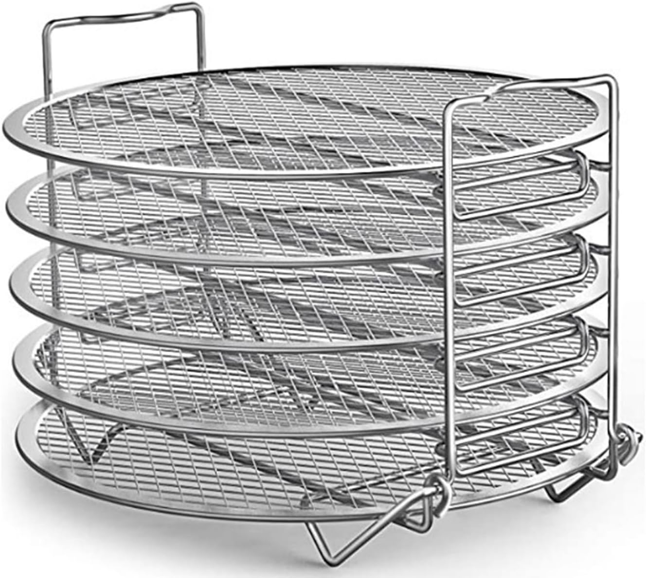 TINGJUNN Dehydrator Rack, Stainless Steel Stand Accessories, Pressure Cooker & Air Fryer for Instant Pot Air Fryer 8 Quart. image number 5