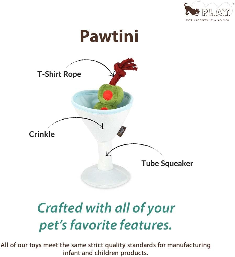 Play Dog Toy Barktender Martini image number 6