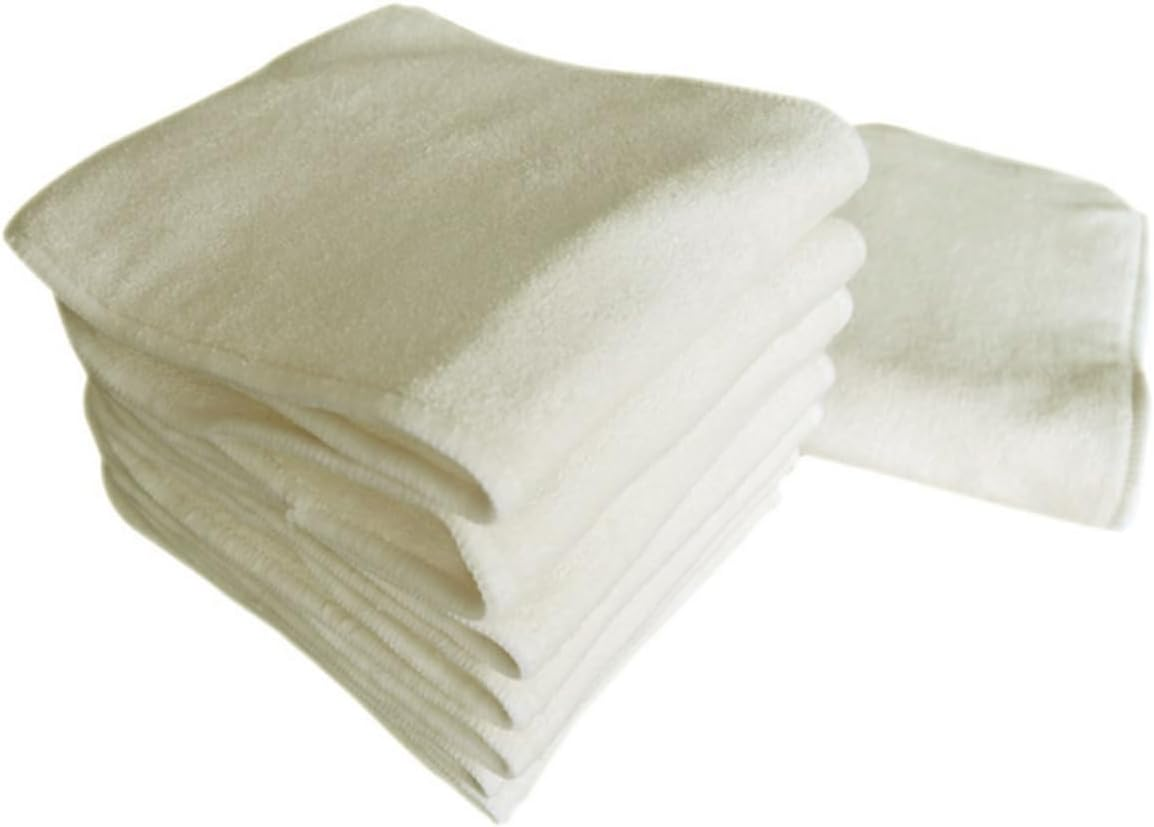 Totority 6Pcs Reusable Cloth Diaper Inserts Bamboo Inserts for Nappy Booster Diapers image number 1