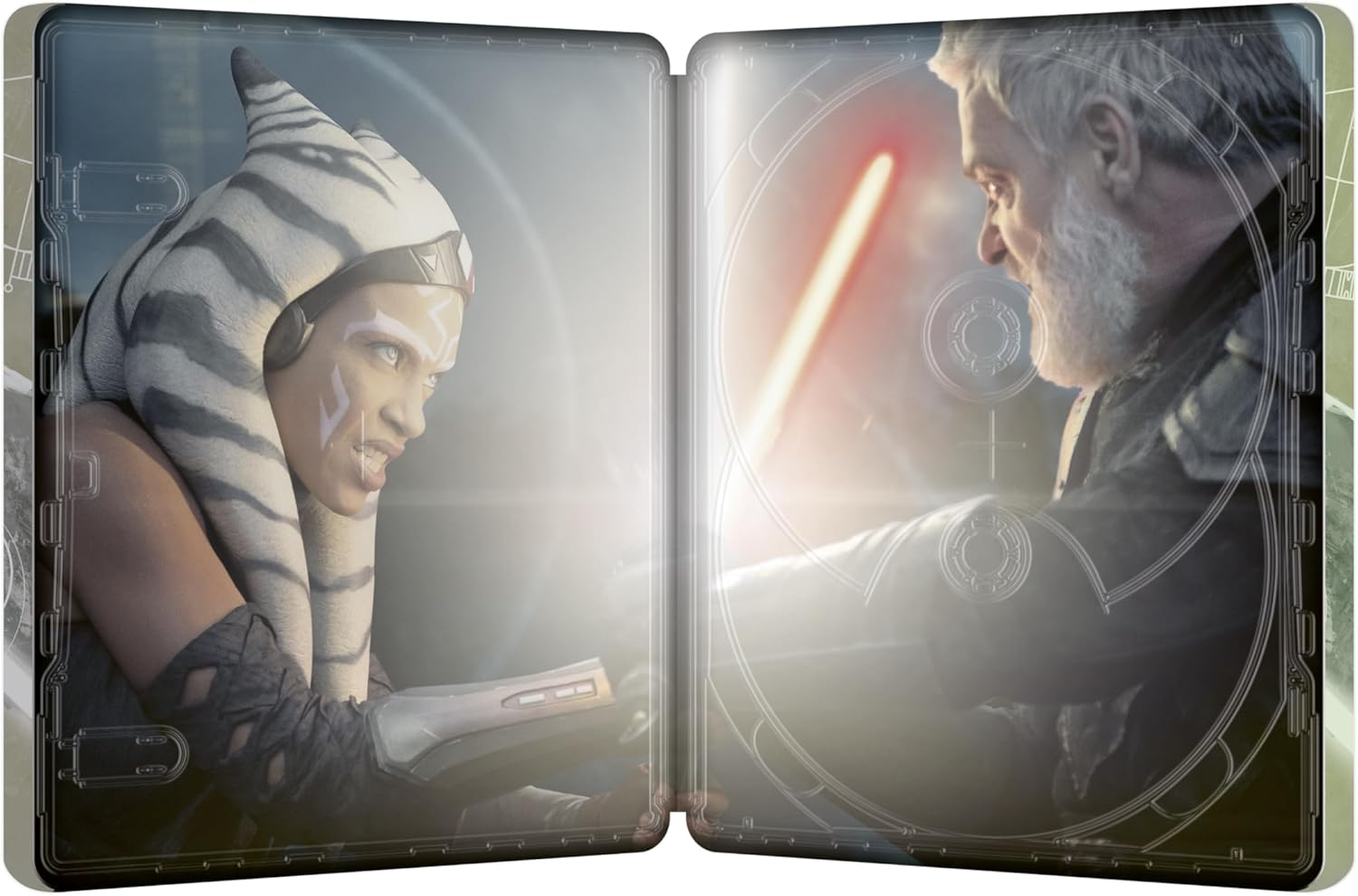Star Wars Ahsoka Season 1 4K UHD + Blu Ray Steelbook (Disney+ Original) (Includes Artcards) [Blu-Ray] [Region Free] image number 1