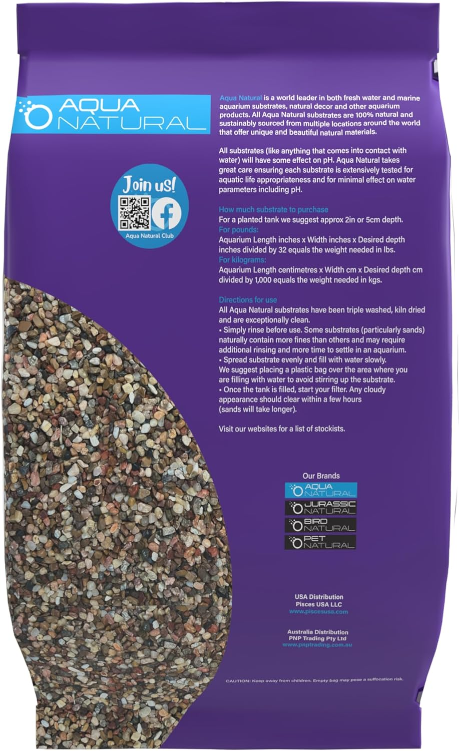 Gold Pearl 10Lb Gravel Substrate for Aquariums, Terrariums and Vivariums, 2-4Mm image number 1