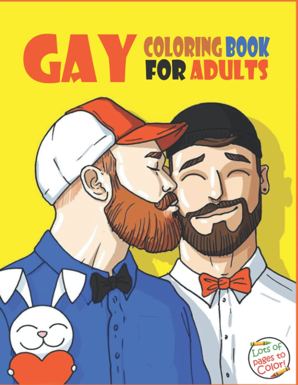 Gay Coloring Book for Adults: Adult Gay Coloring Books with 30+ Hot and Sexy Gay Coloring Pages for Relaxation and Stress Relief