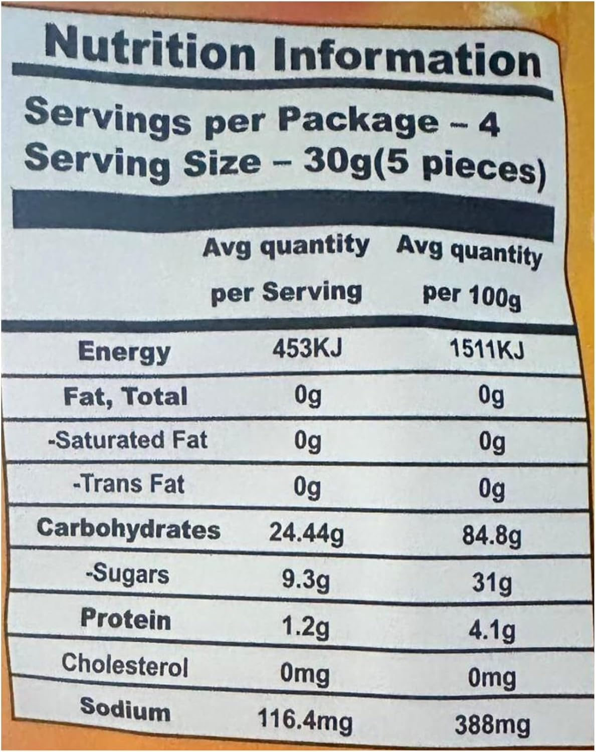 Juicy Jelly Peeled Gummy Mango 120G - 2 Pack 93009002277566-9309002277566 image number 3