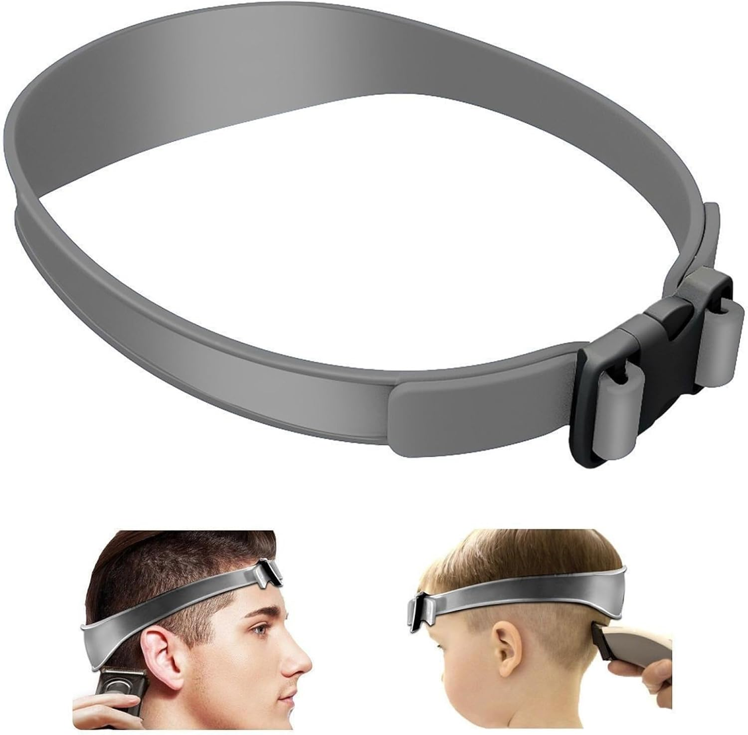 Luzcauwy 3Pcs Fade Comb Men'S Hair Cutting Stencils, Professional Blending and Trimming Guide for Men&rsquo;S Fade Styles, Durable Hair Comb Set for Barbers and Home Use image number 5