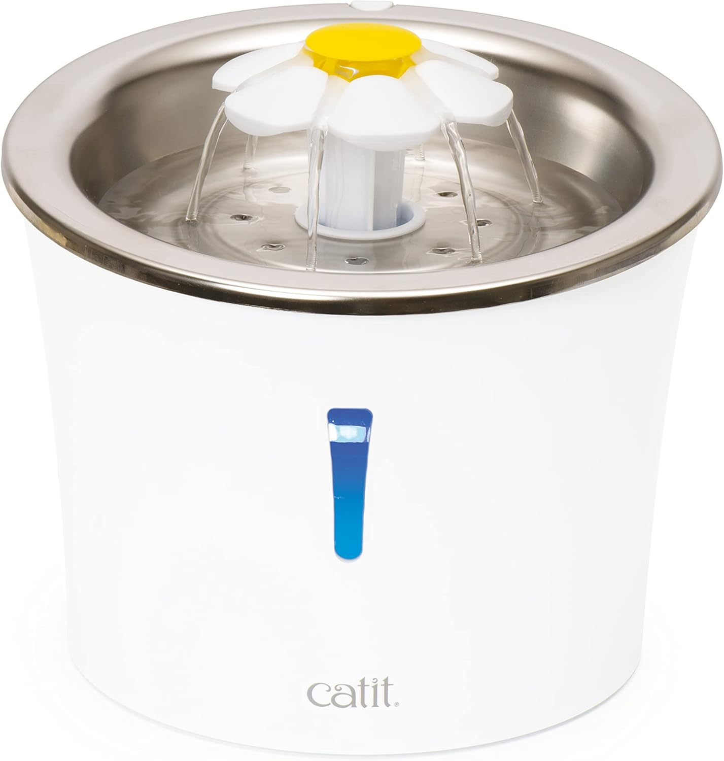 Catit Flower Fountain Stainless Steel White 43725 1 Count (Pack of 1) image number 5