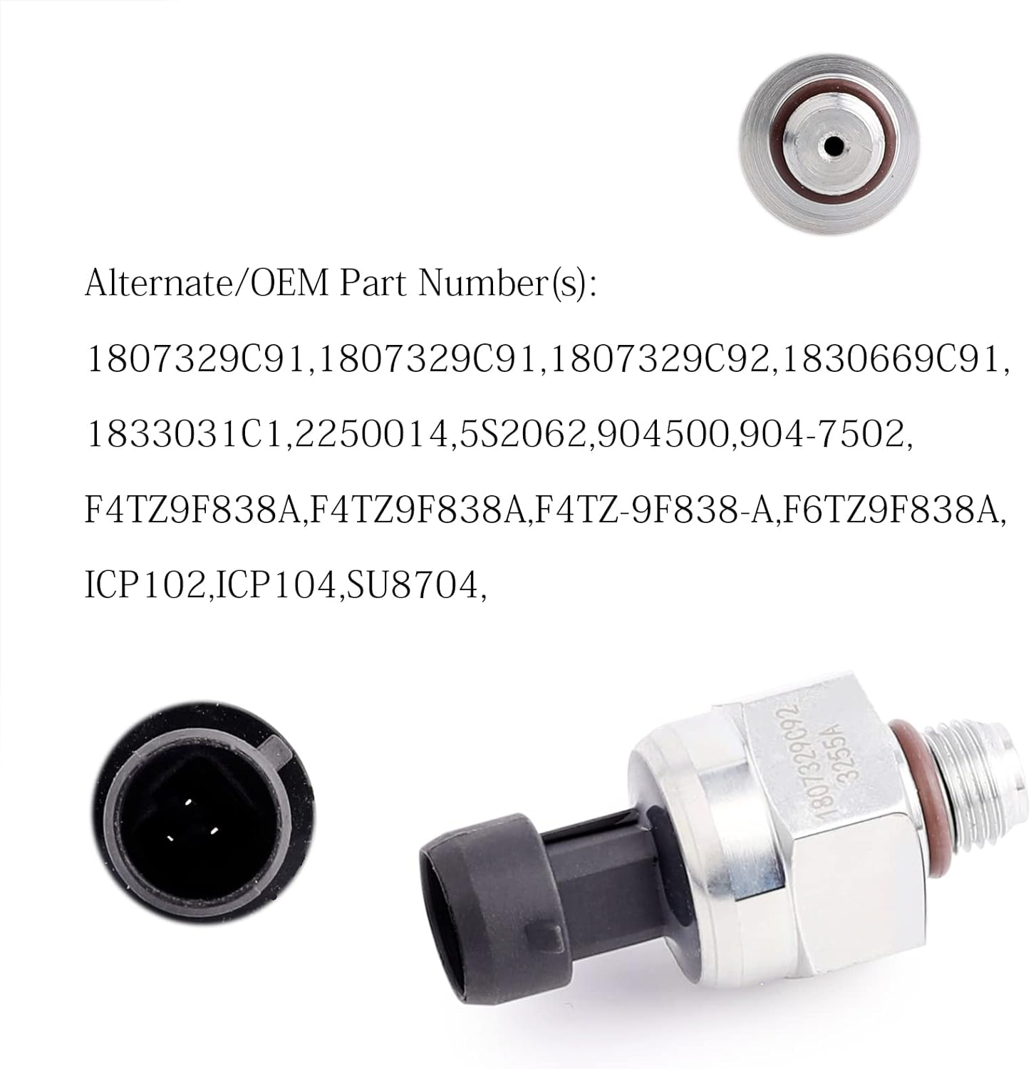 Injection Control Pressure ICP Sensor for Ford 7.3 7.3L Powerstroke 1807329 C92 &hellip; image number 4