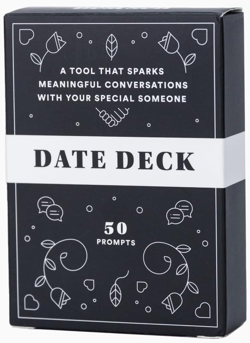 Bestself Co. Date Deck Exciting, Engaging, and Though-Provoking Conversation Prompts Perfect for Unlocking Connection, Intimacy and Meaningful Discussion &mdash; 50 Cards image number 5