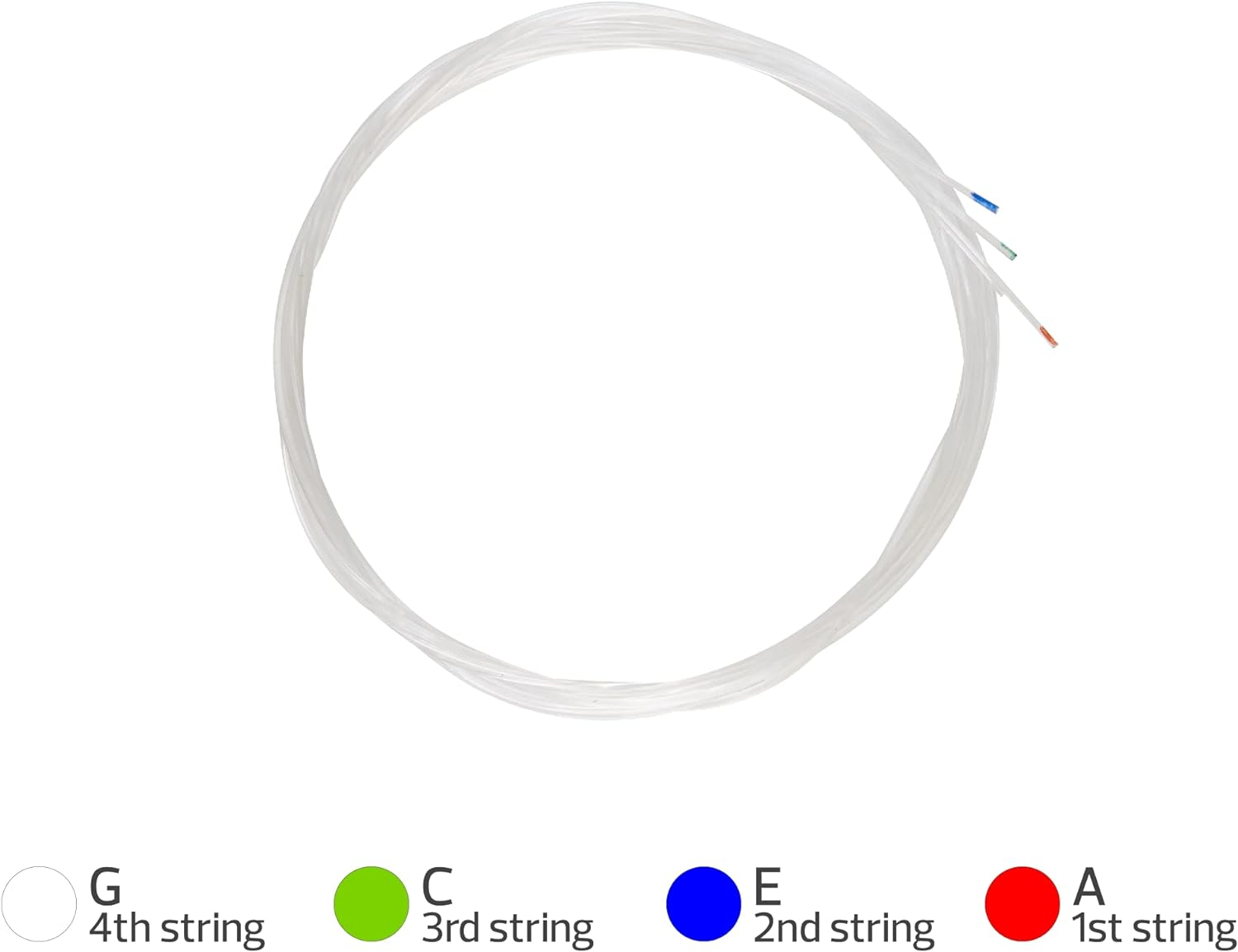 Aquila Bionylon AQ-57 Soprano Ukulele Strings - High G - Set of 4 image number 2