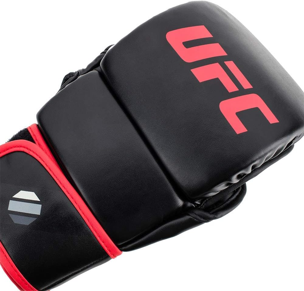 UFC 8Oz MMA Sparring Gloves, Comfort - Fit for Gr Appling Training, Ideal for Beginners & Advanced Users in Combat Sports, Boxing, Muay Thai, Punching Bag, Kickboxing, BJJ and Martial Arts Training image number 1