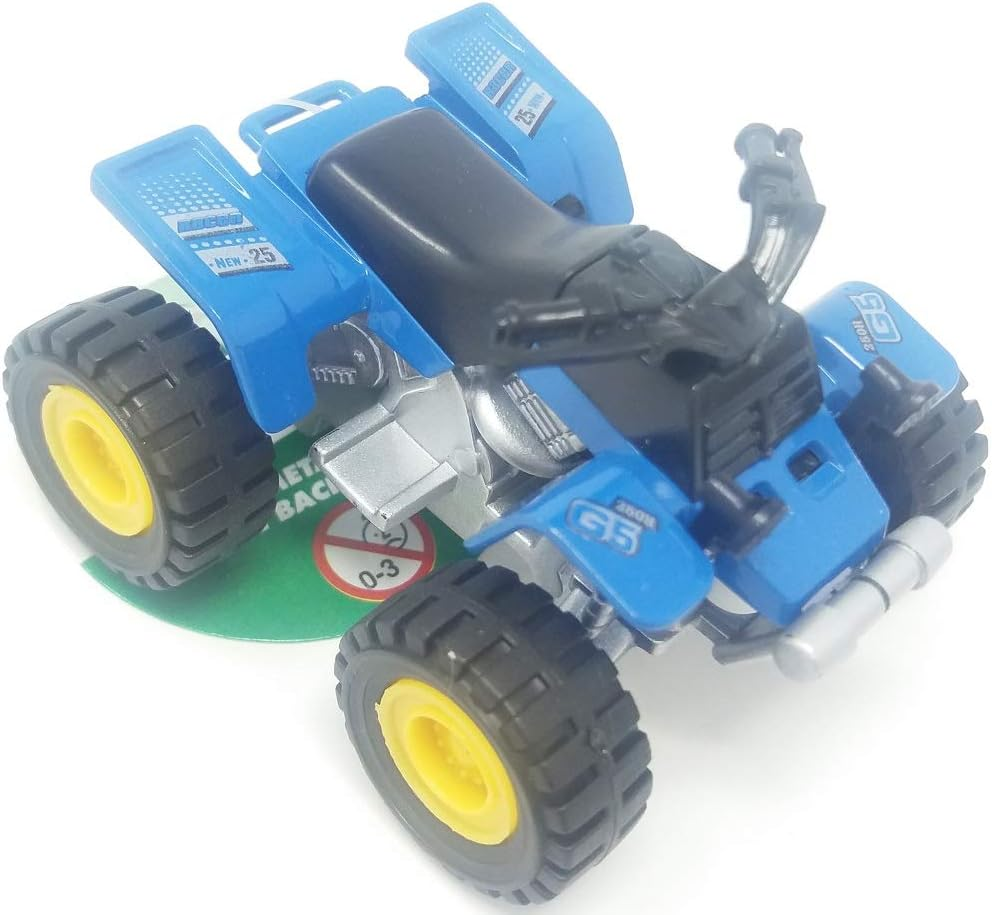 Kandytoys Pull Back Quad-Bike - One Supplied at Random image number 2