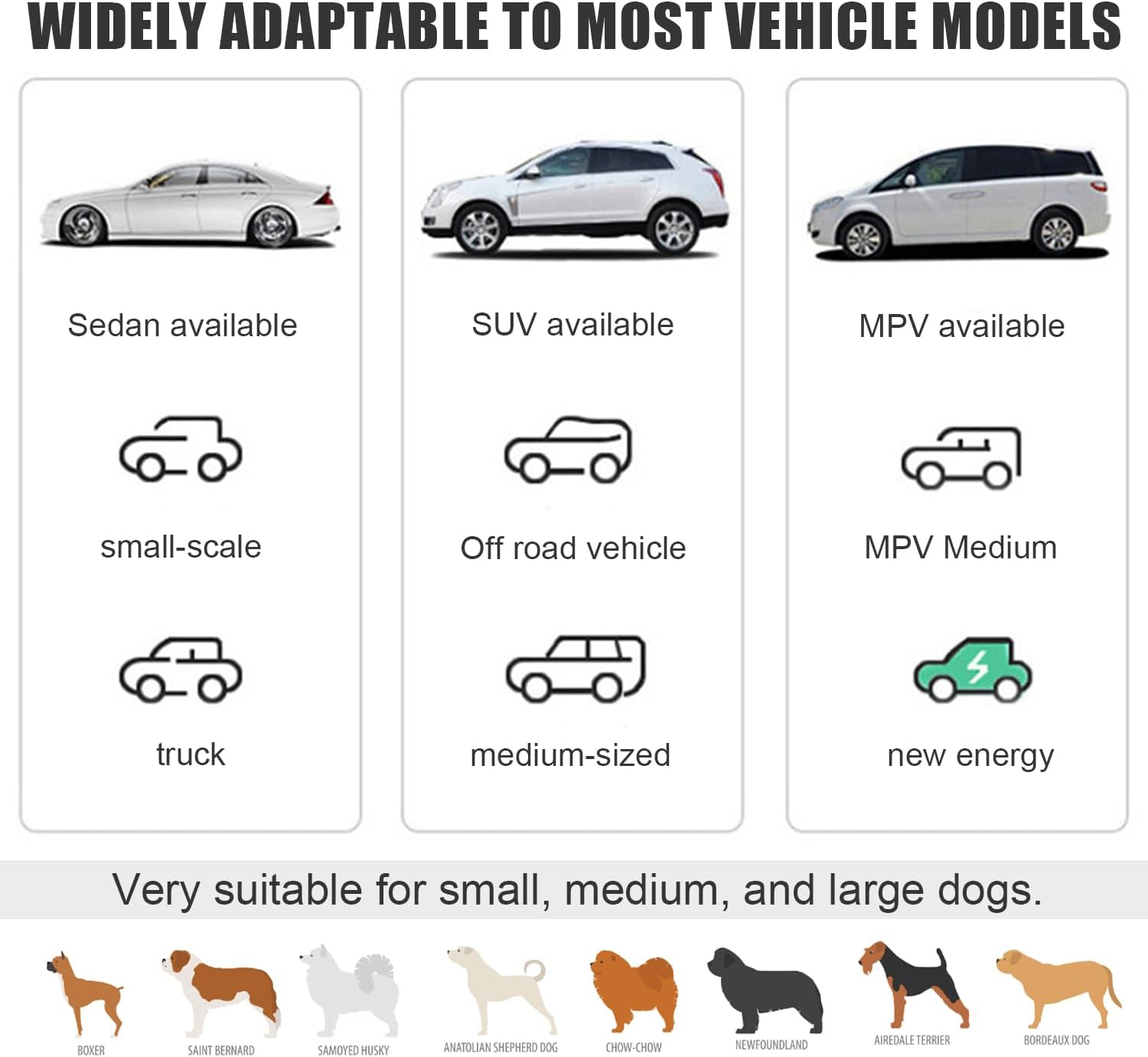 Letuxaamz Car Seat Covers, for Dogs and Children, Water-Repellent, Scratch-Resistant, Car Seat Protector, Car Seat Covers, Dog Car Covers, Back Seat for Most Cars, Trucks and Suvs image number 2