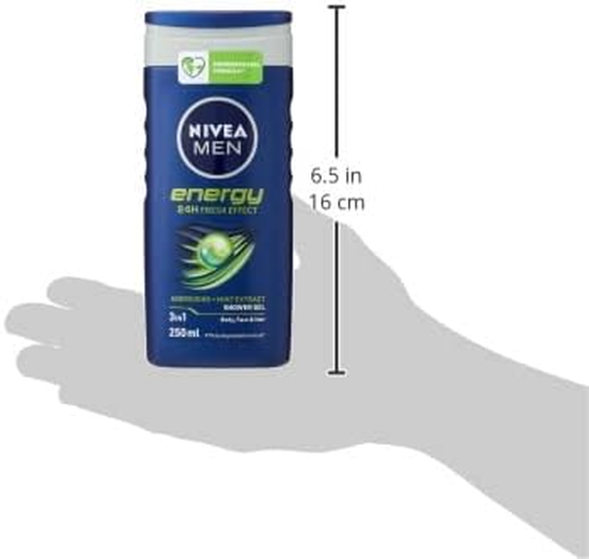 Nivea for Men Energy Shower 250Ml image number 1