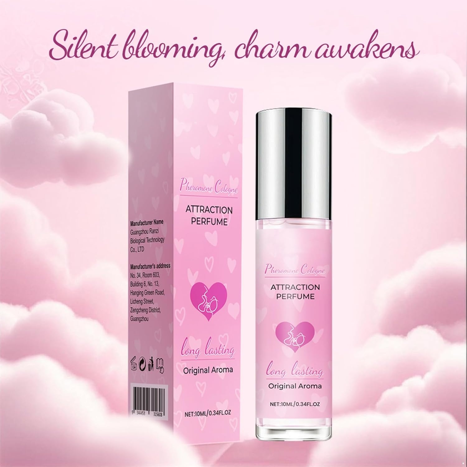 Loodgao Premium Pheromone Cologne for Men Fresh and Natural Scent Boosts Confidence for Dating and Nights Out Pink One Size image number 2