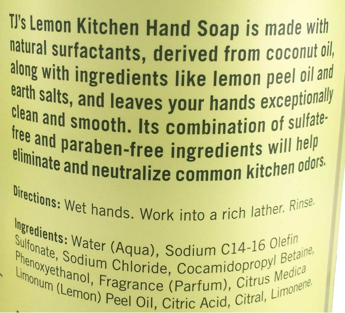Trader Joe'S Lemon Hand Soap - 2 Pack