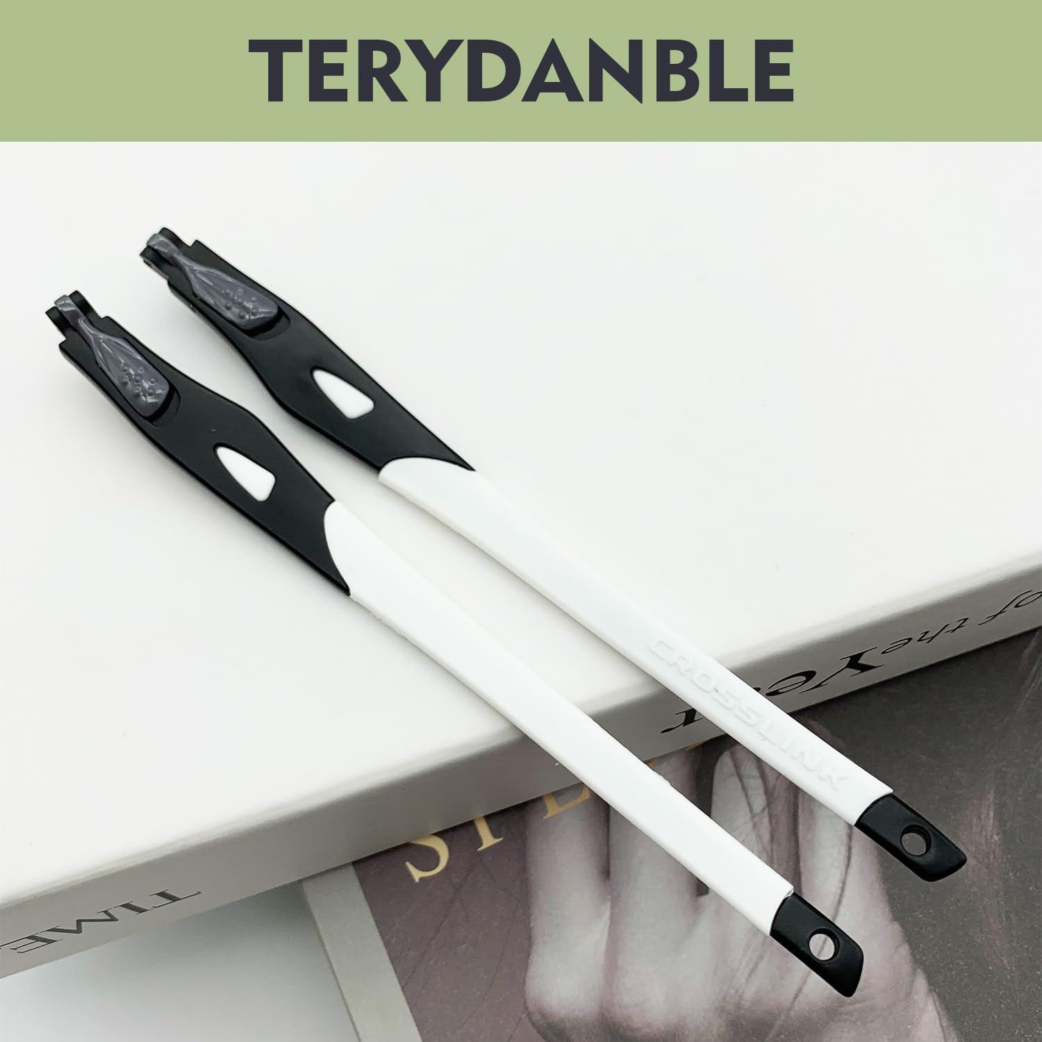TERYDANBLE Replacement 2 Glasses Legs for Oakley Crosslink image number 6