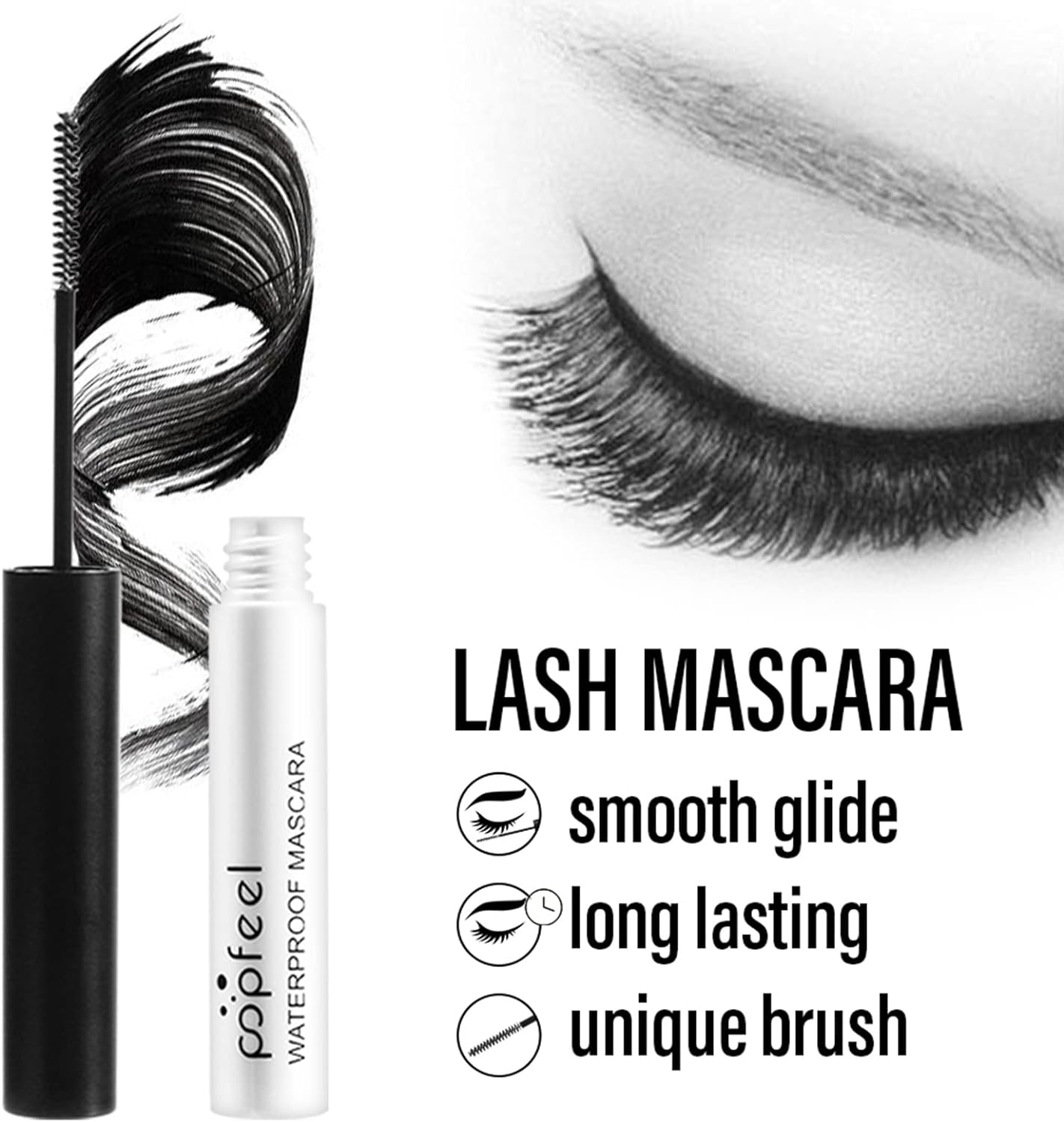 Roseflower All-In-One Makeup Gift Set Travel Makeup Kit Women Full Kit Starter Make up Palette Full Kits with Eyeshadow Palette, Concealer Stick, Blush, Mascara Eyeliner for Teen Girls & Adults #4 image number 4