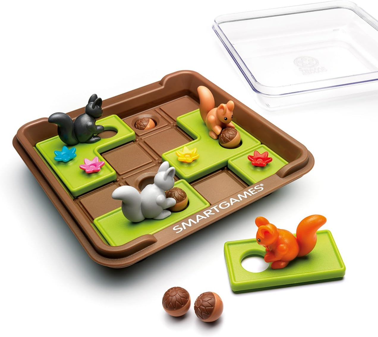 Smart Games Squirrels Go Nuts Puzzle Multicolour image number 6