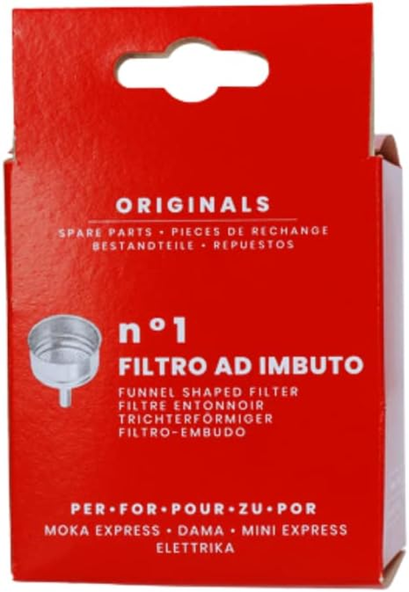 Bialetti - Replacement Funnel for Moka Coffee Makers, 2 Cups, 0800132 image number 4