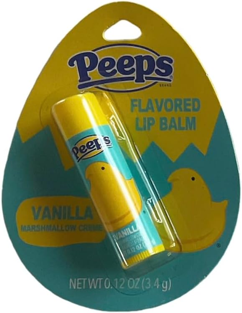 Peeps Lip Balm Set of 4 Scented Marshmallow Cream Flavors image number 3